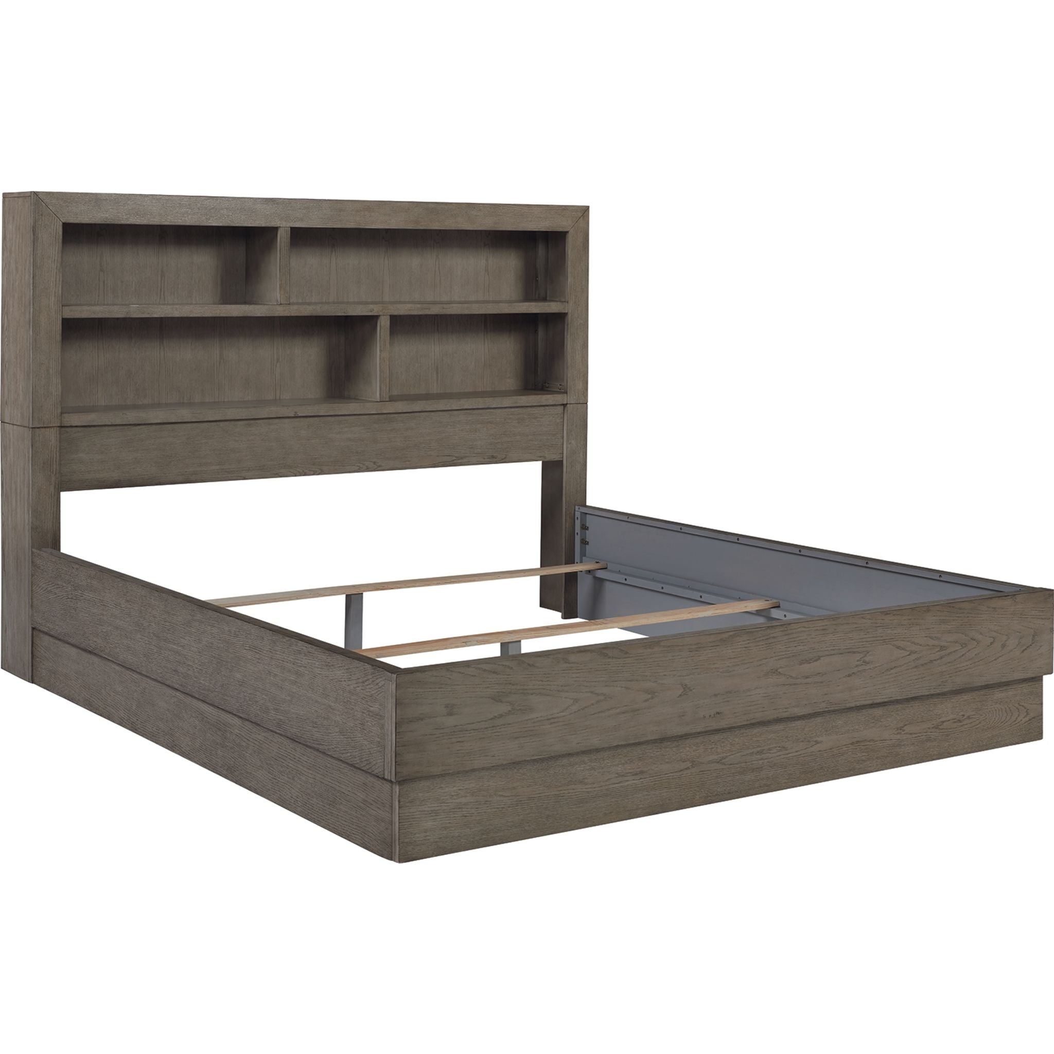 Anibecca Bed - Weathered Gray - Image 2