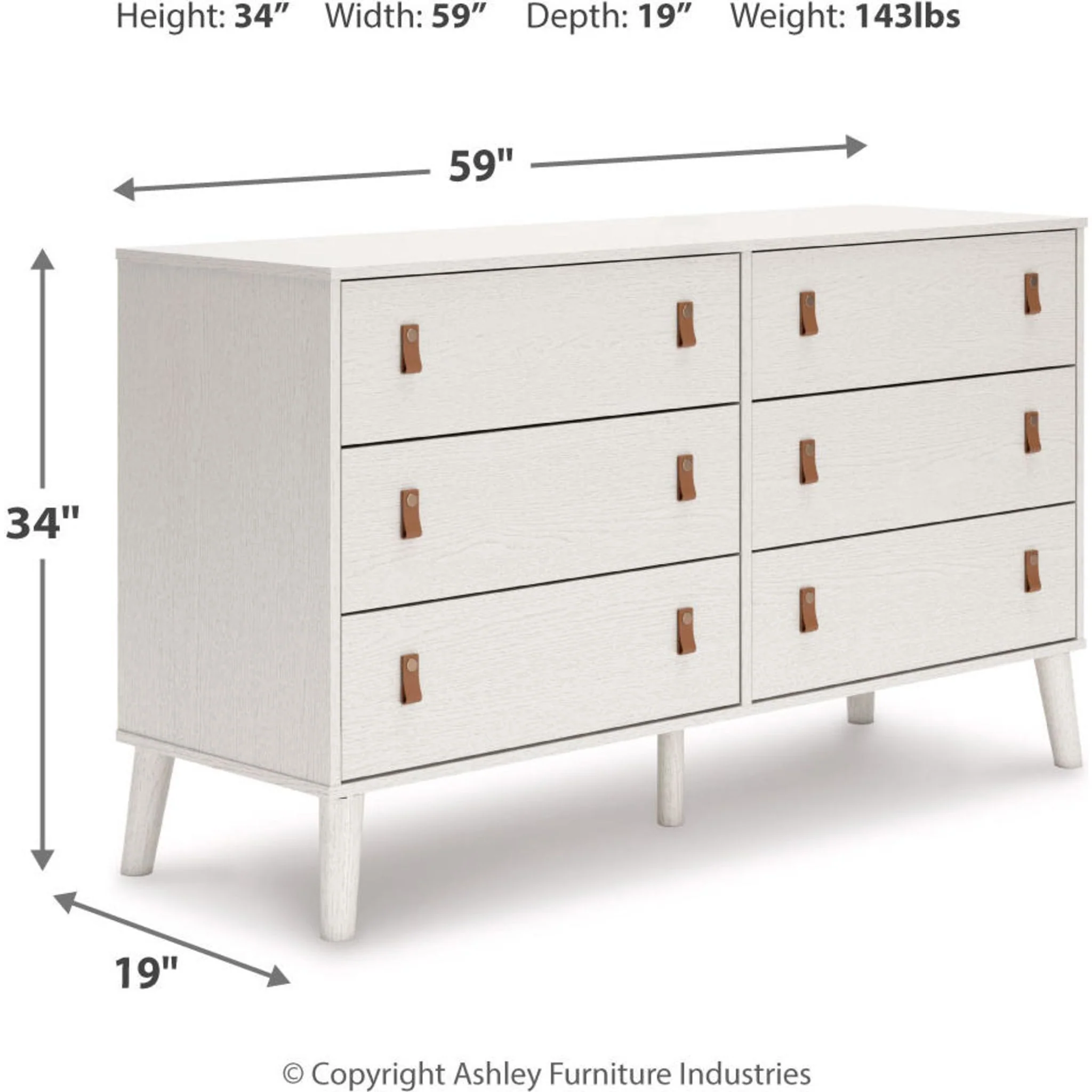 Aprilyn Dresser - White - Image 12