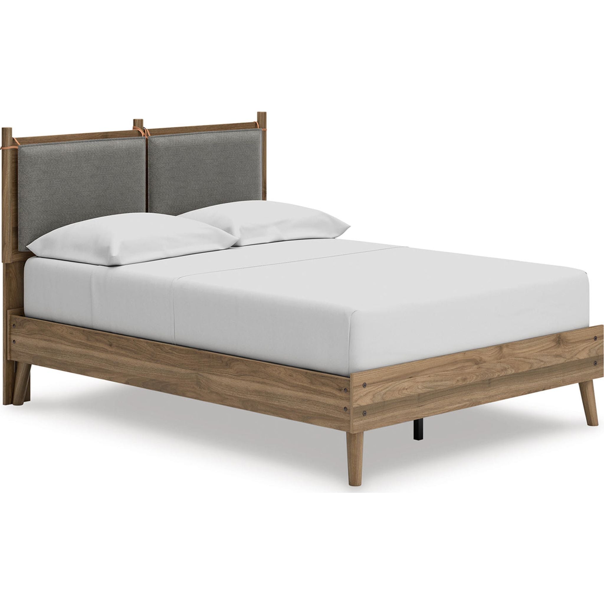 Aprilyn Full Platform Bed - Honey