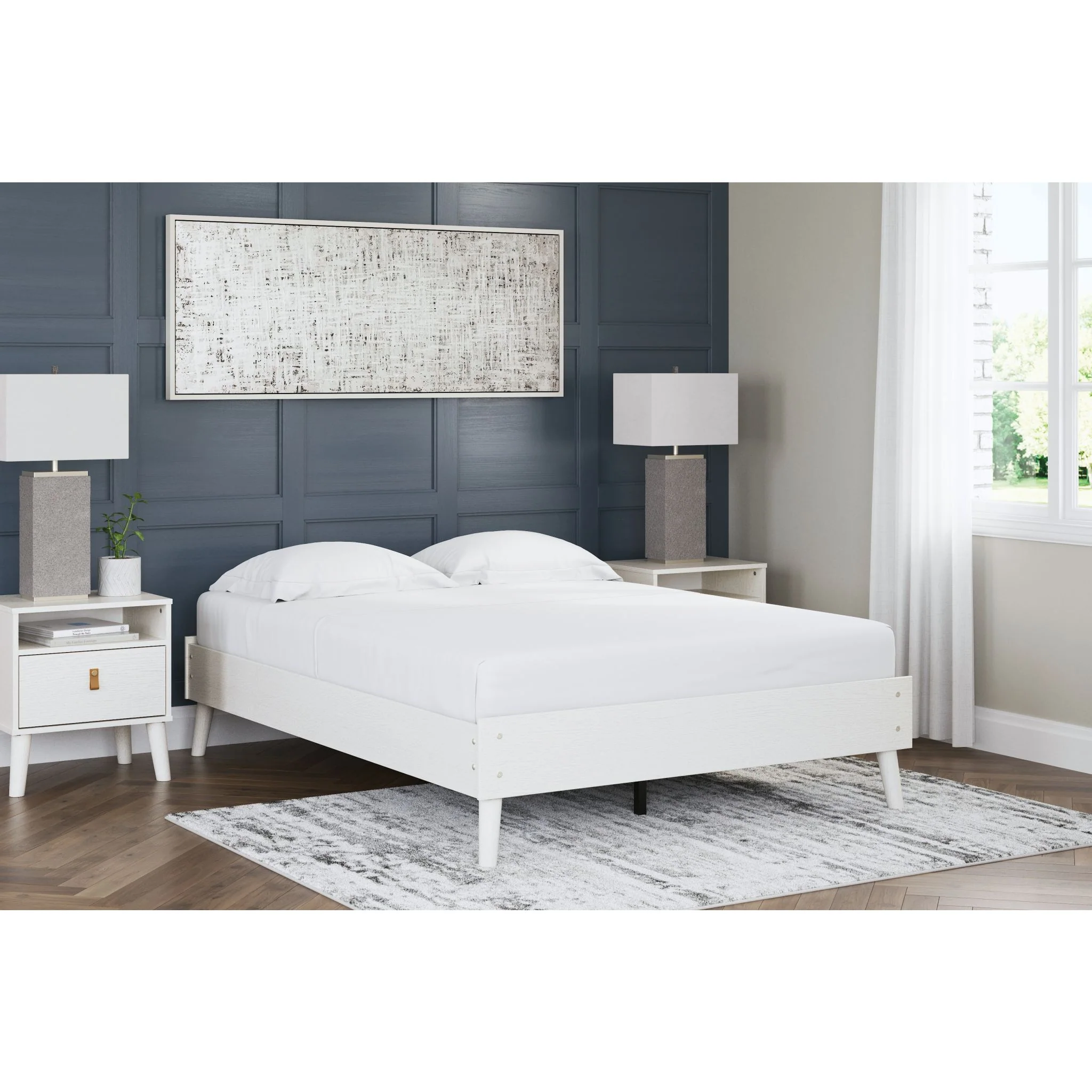 Aprilyn Full Platform Bed - White - Image 2