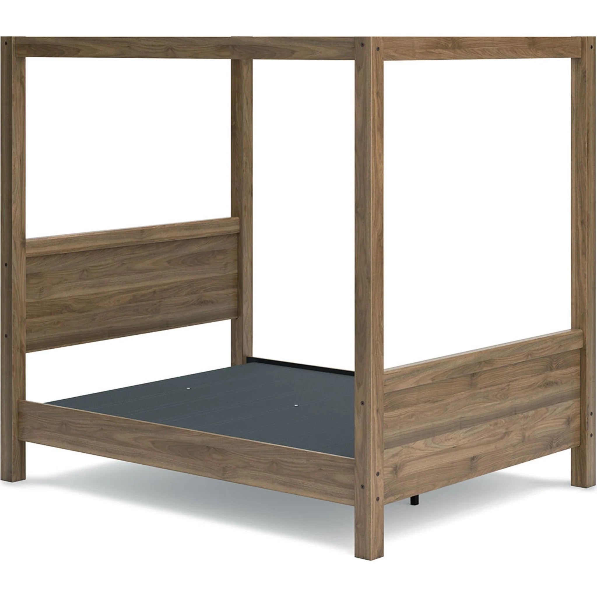 Aprilyn Queen Canopy Bed - Honey - Image 4