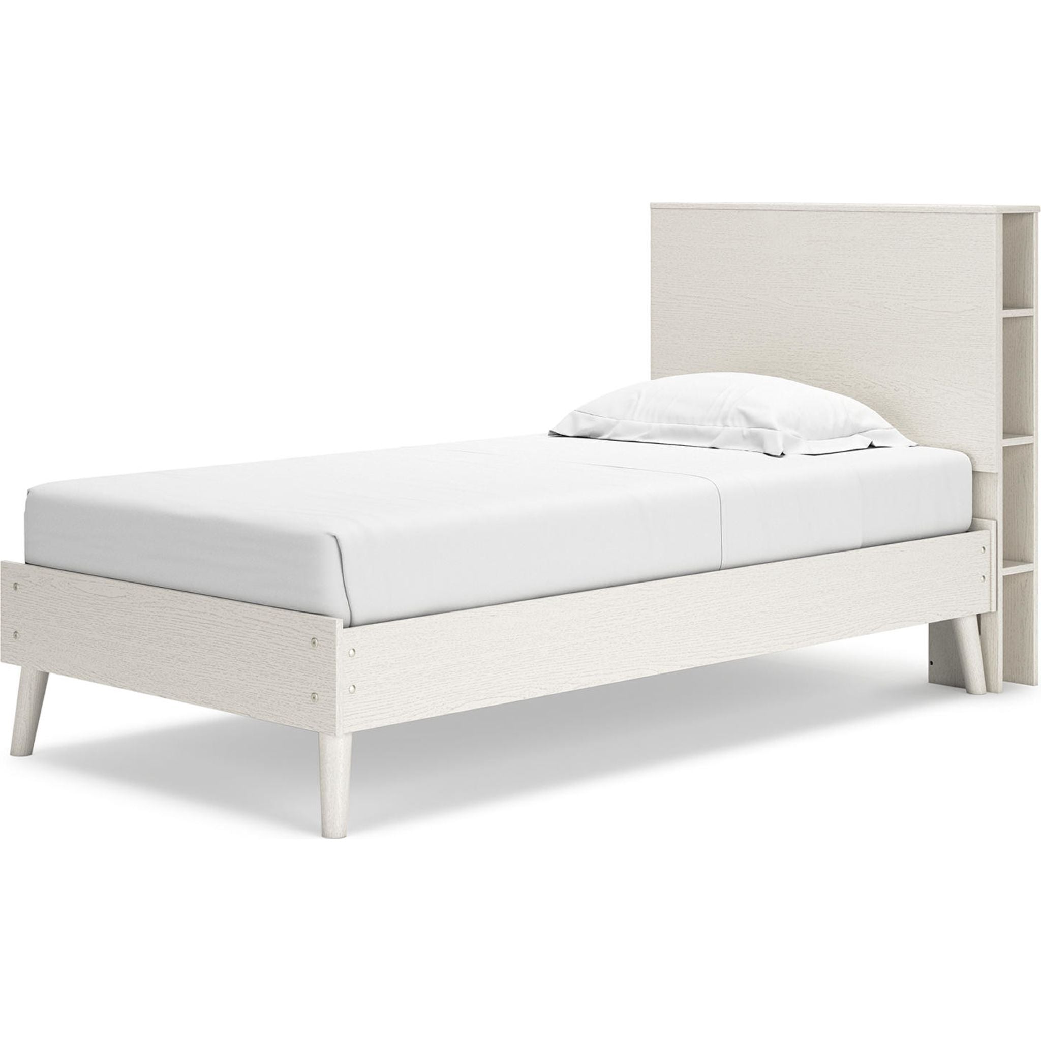 Aprilyn Twin Bookcase Bed - White - Image 2