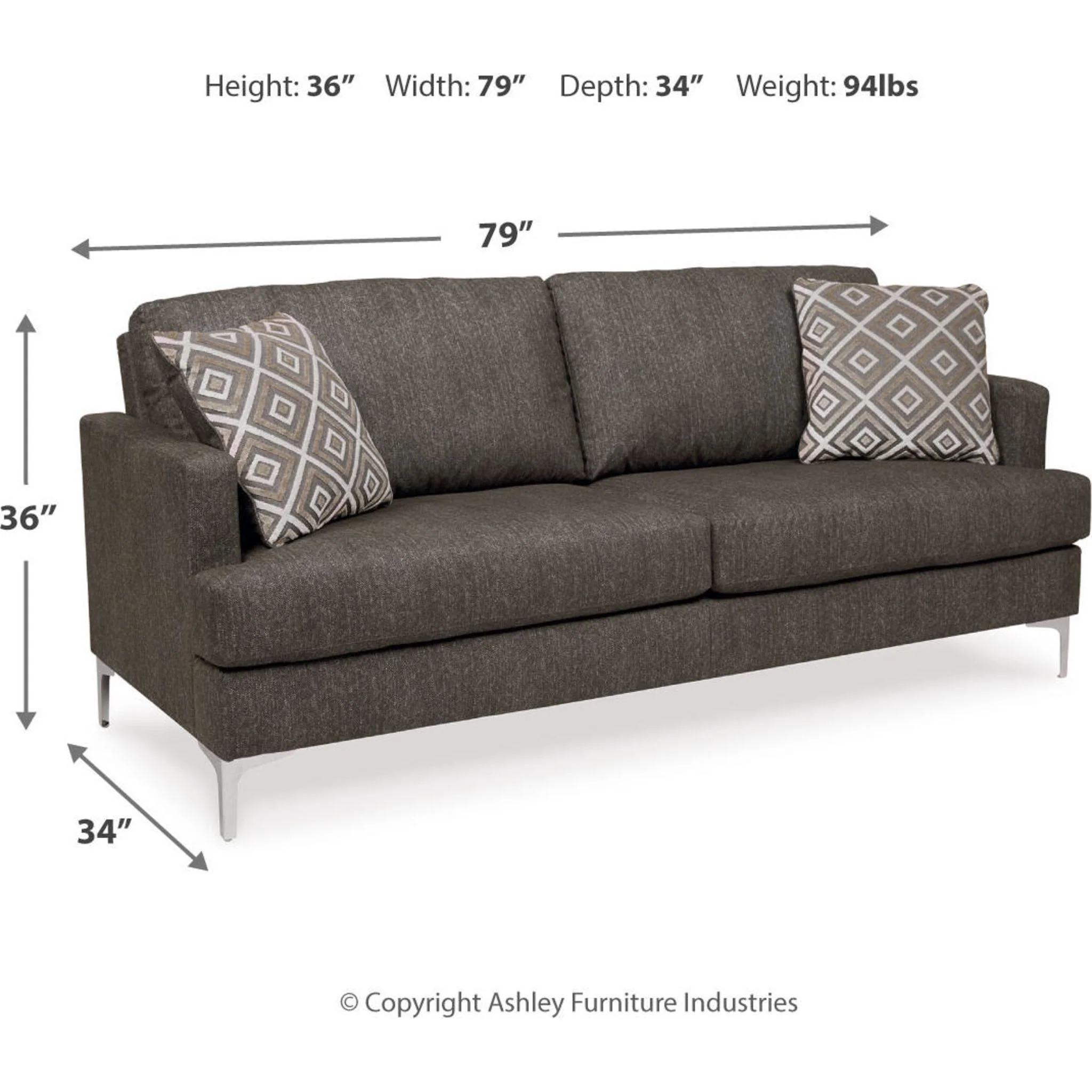 Arcola Sofa - Java - Image 5
