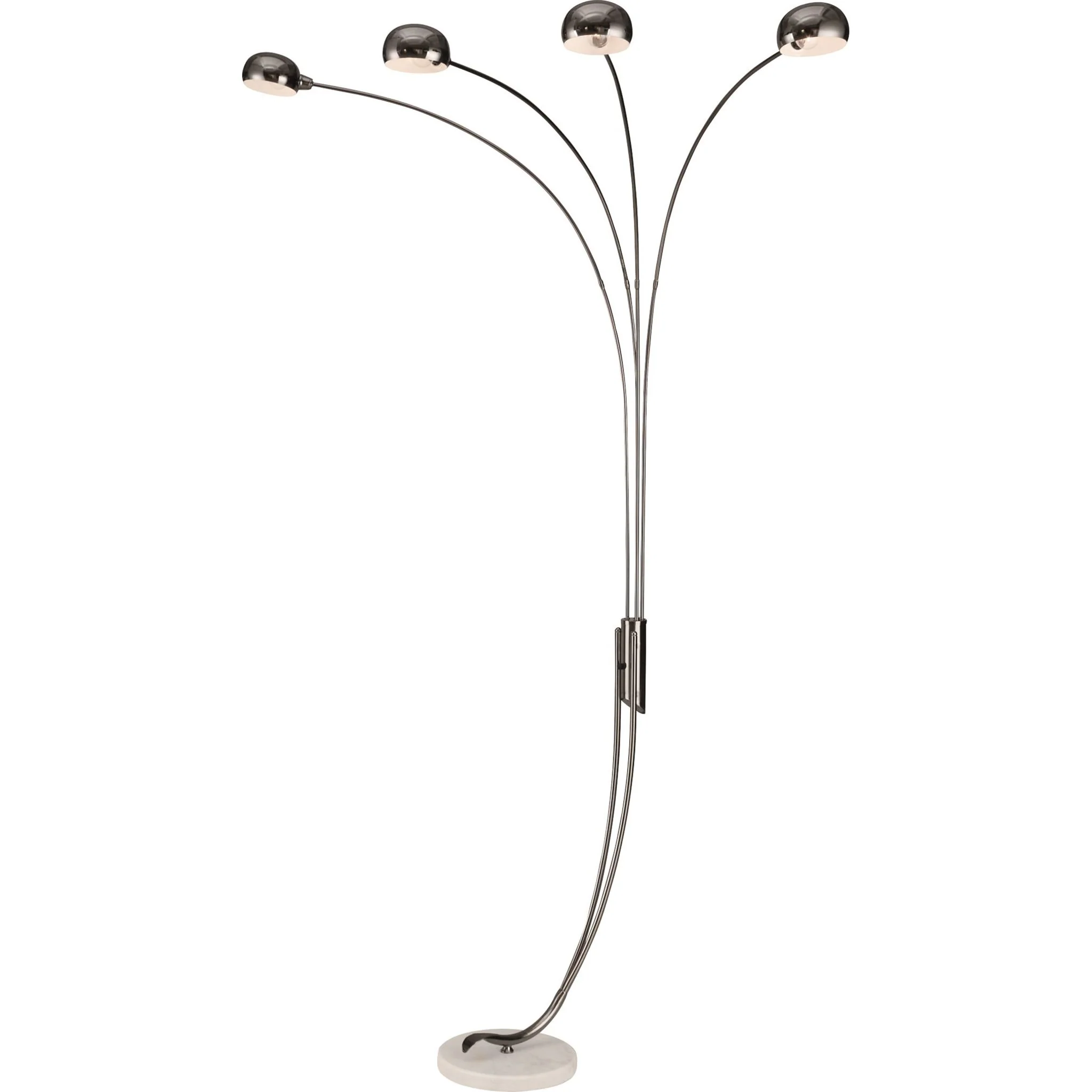 Arcus Floor Lamp - Chrome 88.00"