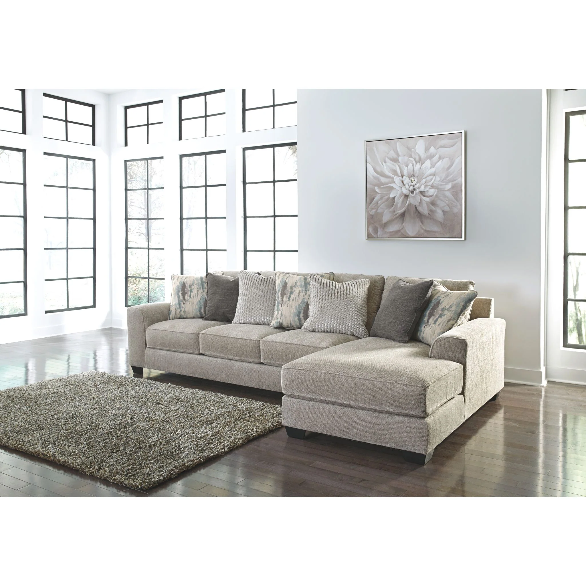 Ardsley 2 Piece Sectional with Chaise - Image 3
