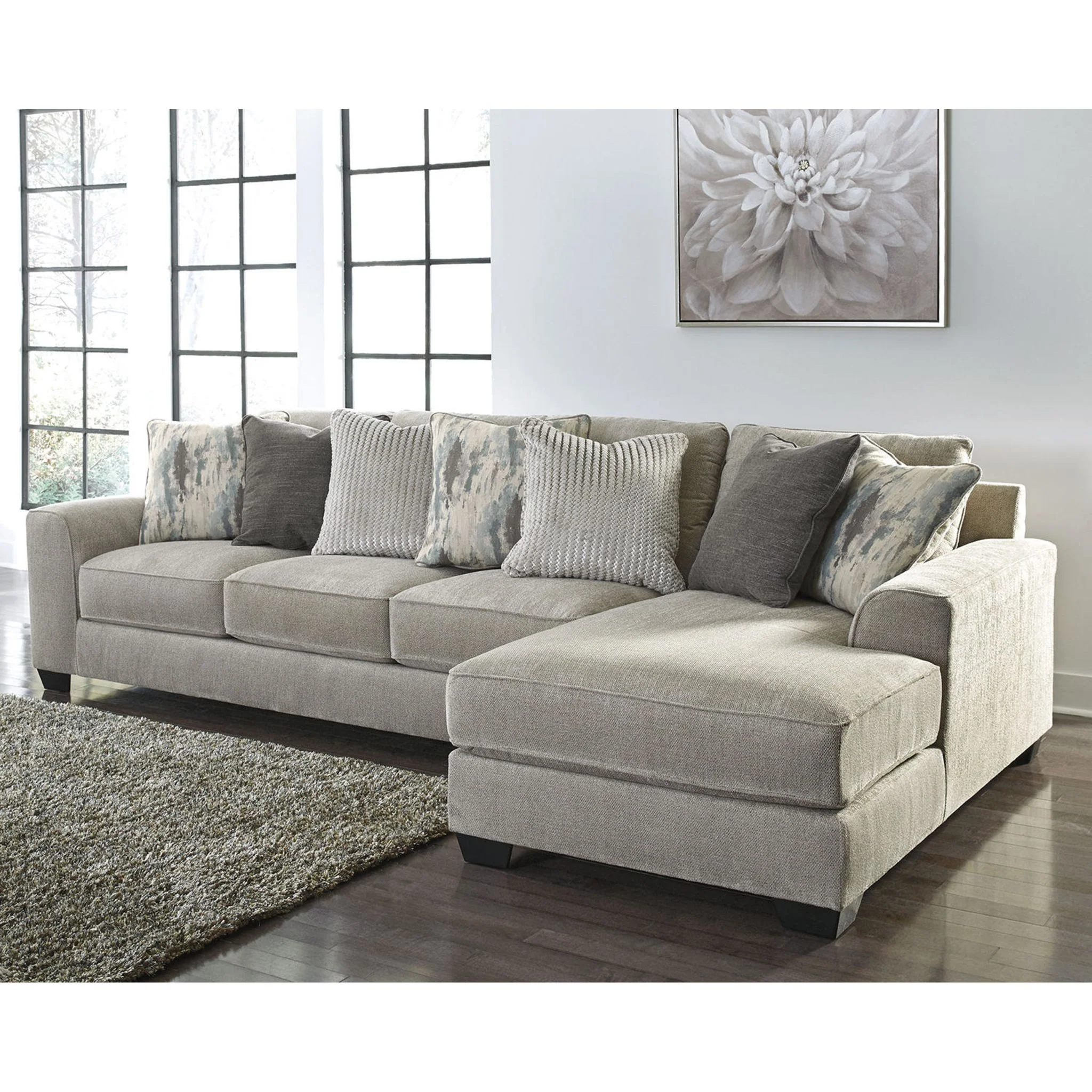Ardsley 2 Piece Sectional with Chaise - Image 9