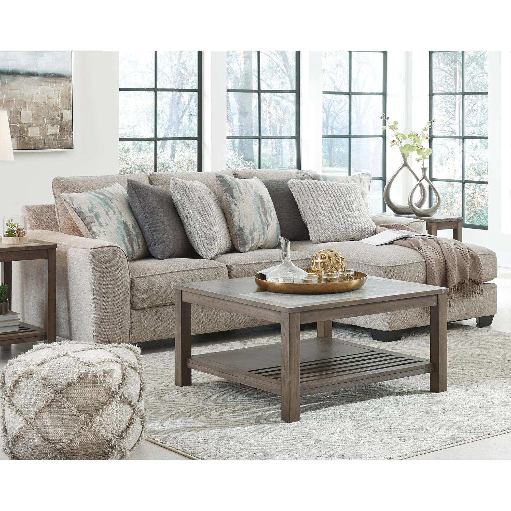 Ardsley 2 Piece Sofa Chaise - Image 7