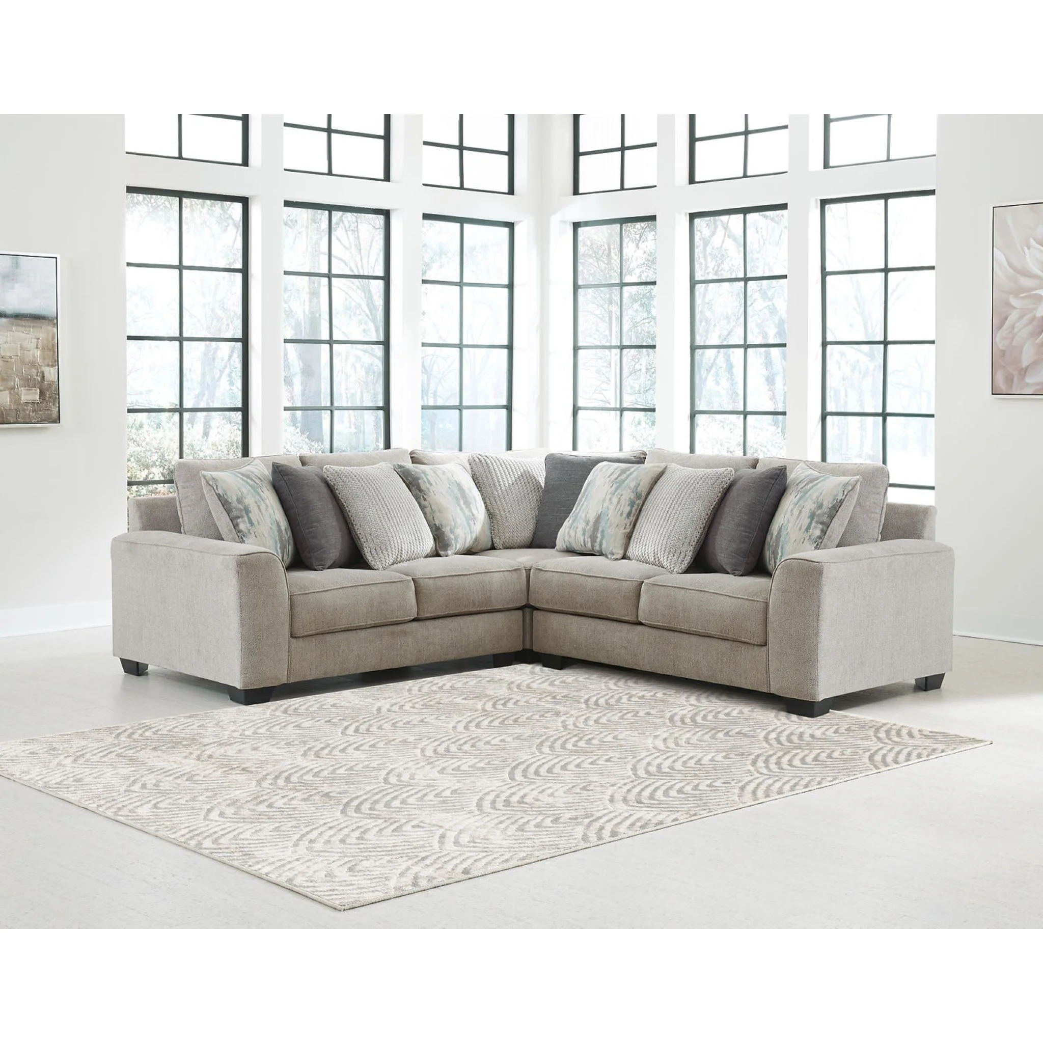 Ardsley 3 Piece Sectional - Image 4