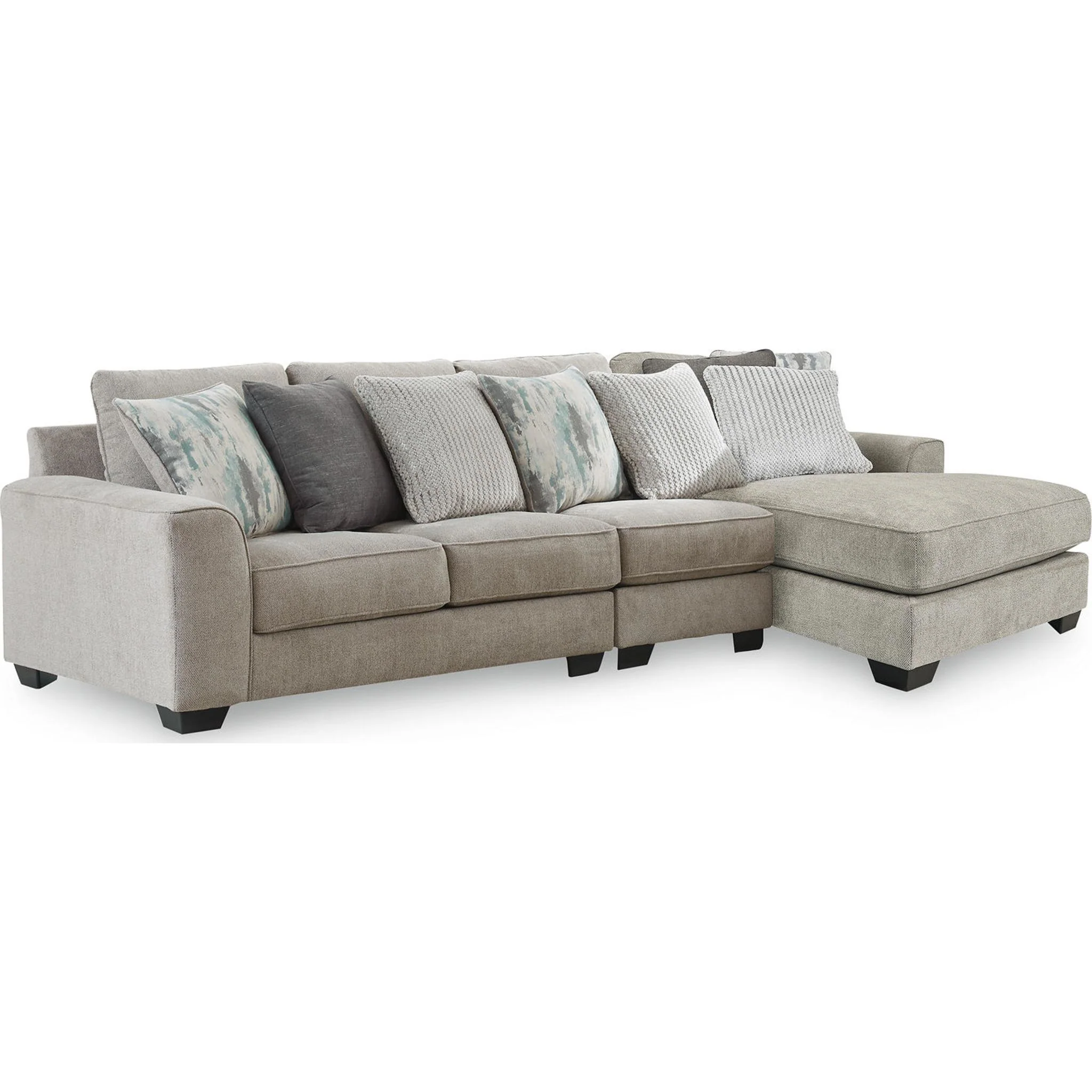 Ardsley 3 Piece Sectional with Chaise - Image 7