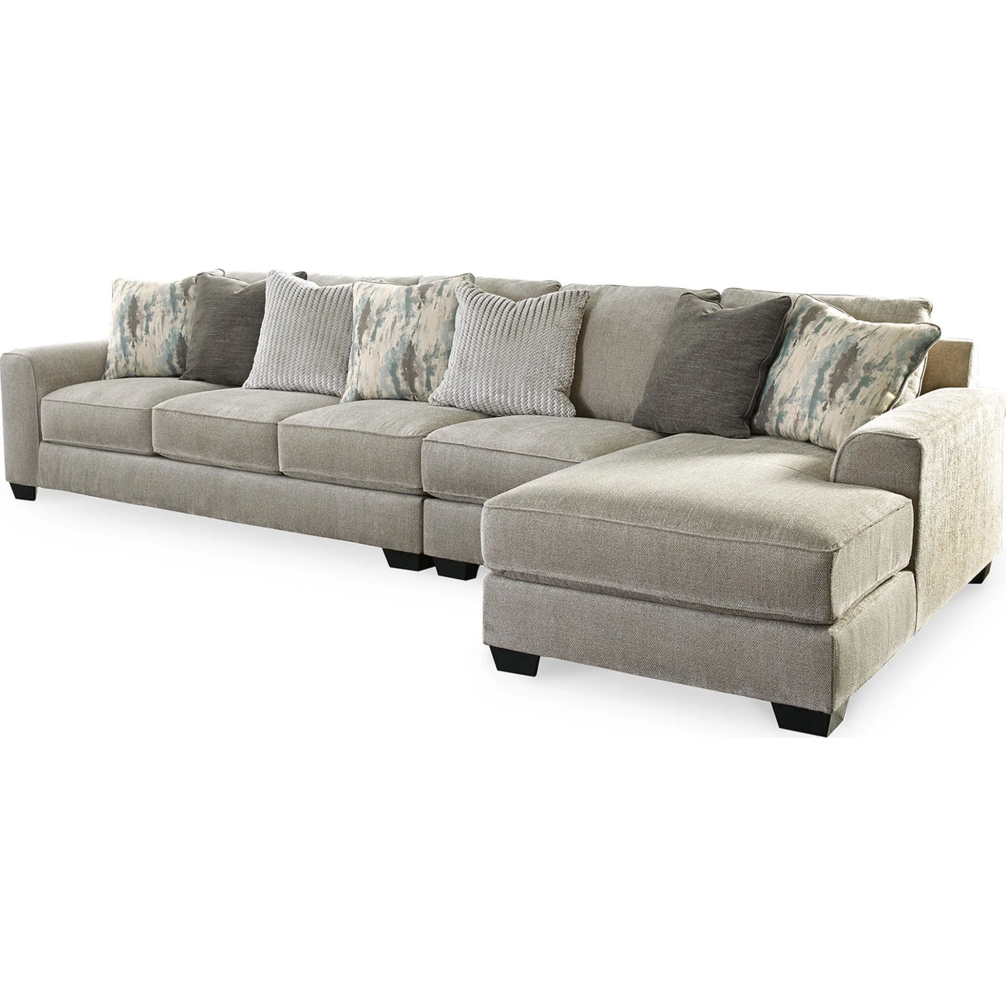 Ardsley 3 Piece Sectional with Chaise - Image 12