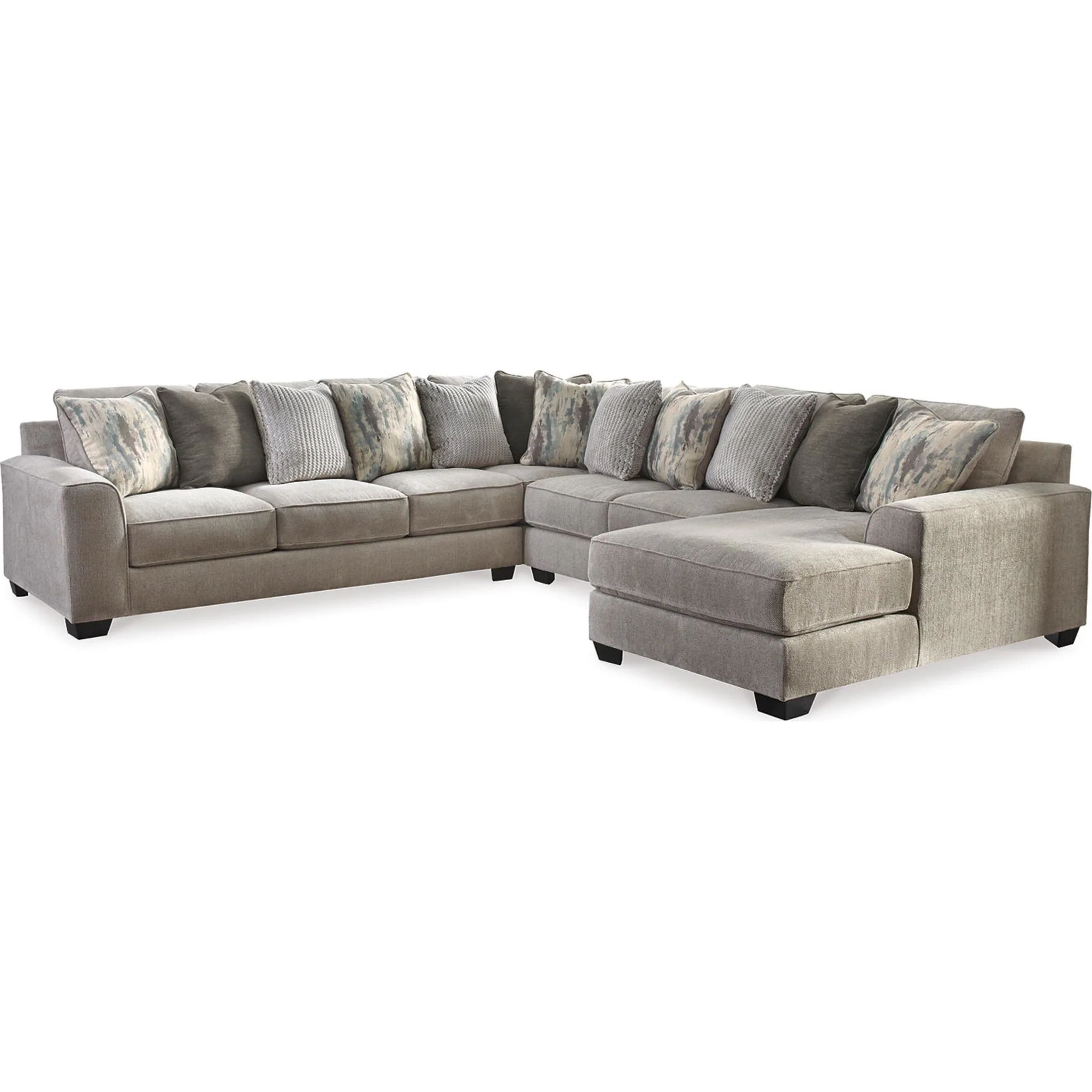 Ardsley 4 Piece Sectional with Chaise - Image 19