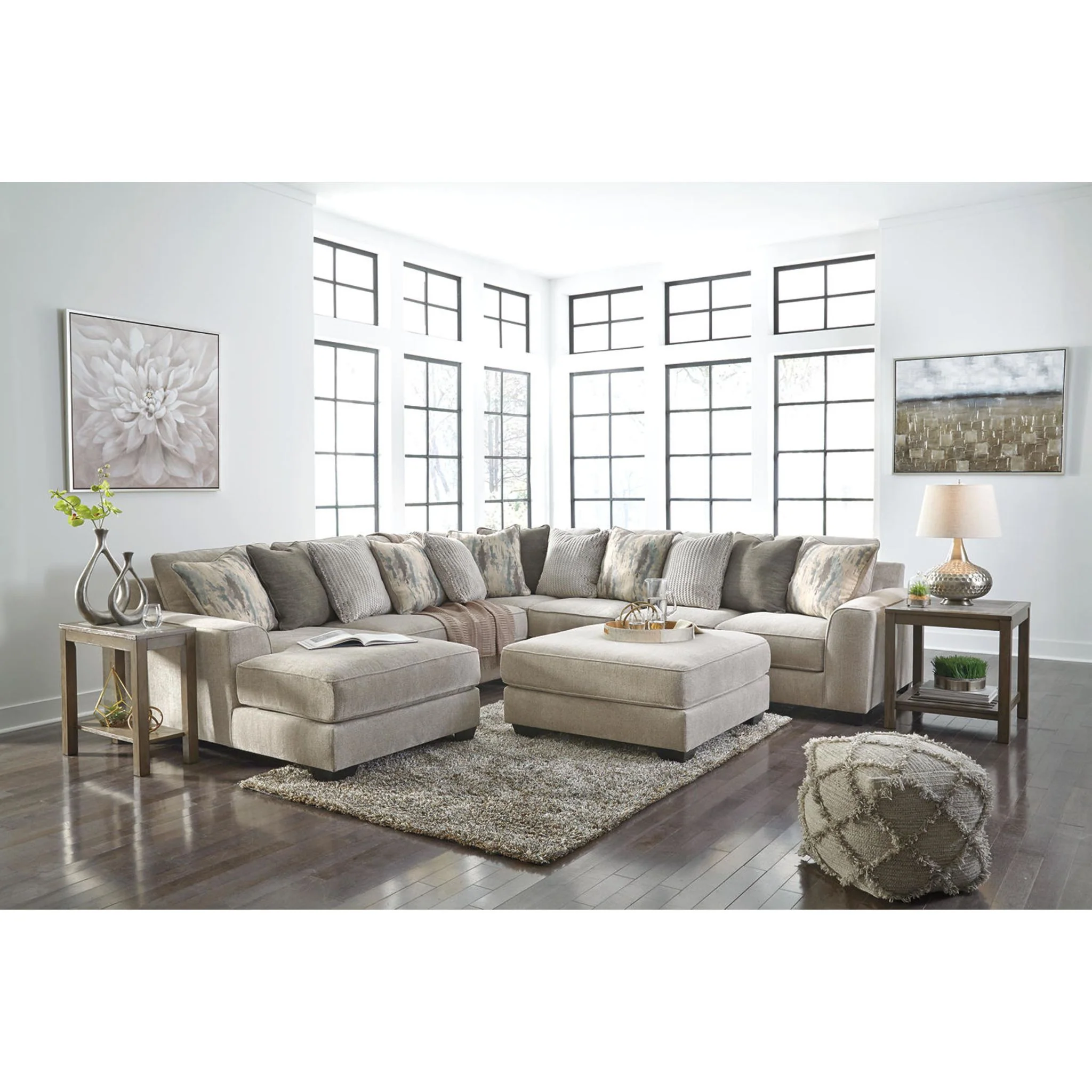 Ardsley 4 Piece Sectional with Chaise - Image 23