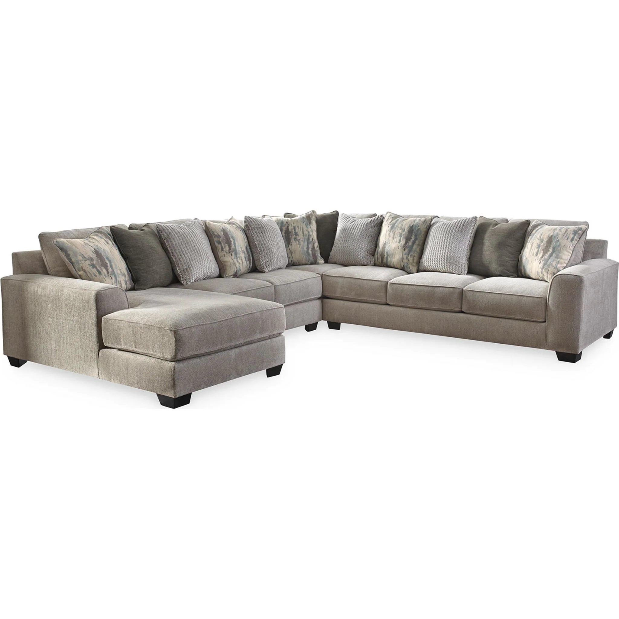 Ardsley 4 Piece Sectional with Chaise - Image 26