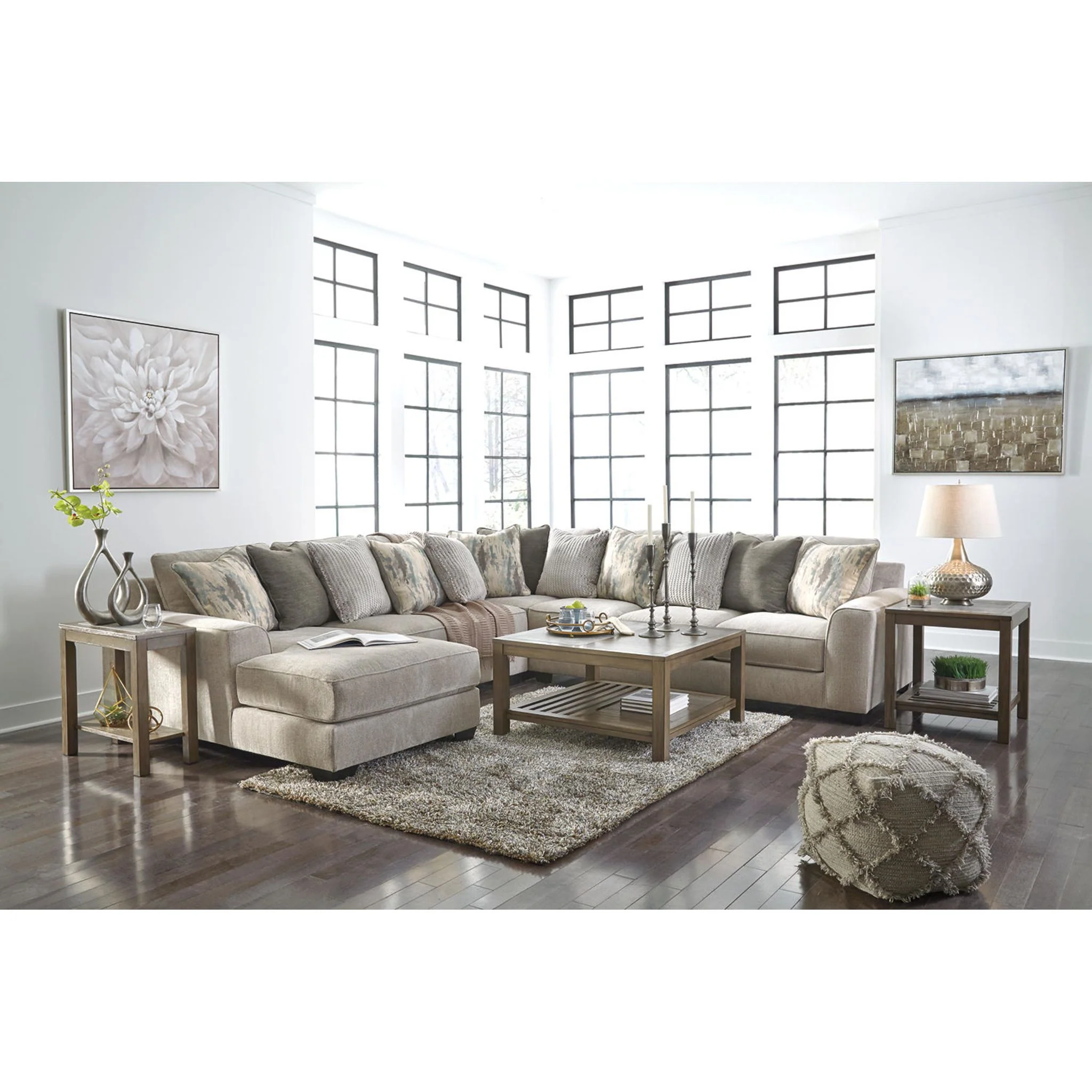Ardsley 4 Piece Sectional with Chaise - Image 27