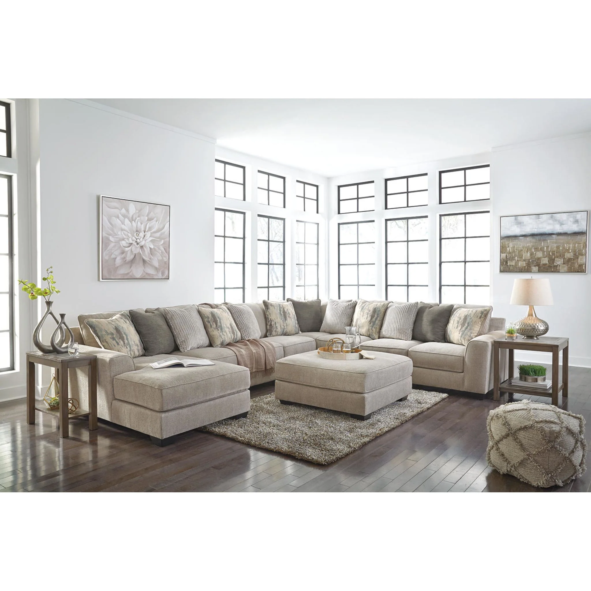 Ardsley 5 Piece Sectional with Chaise - Image 16