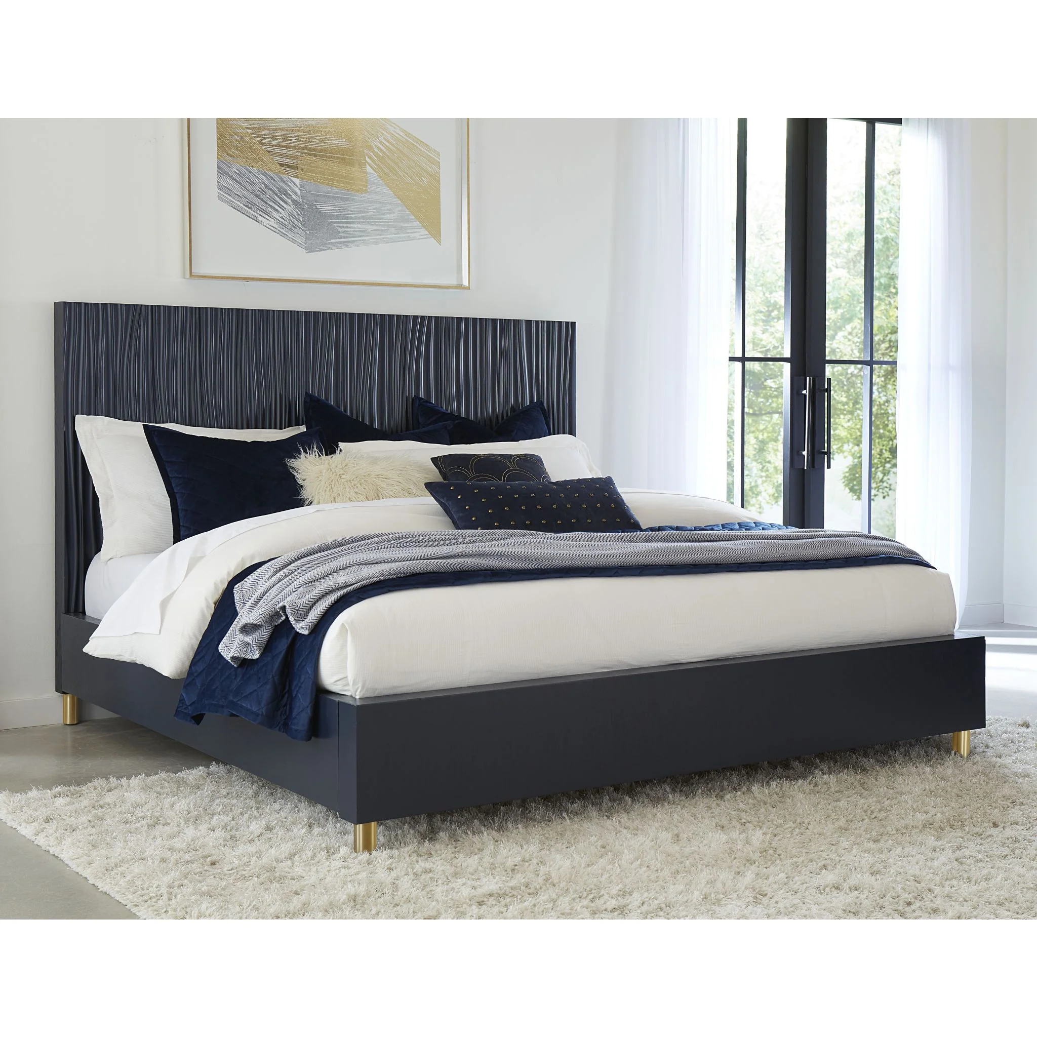 Argento Platform Bed - Image 9