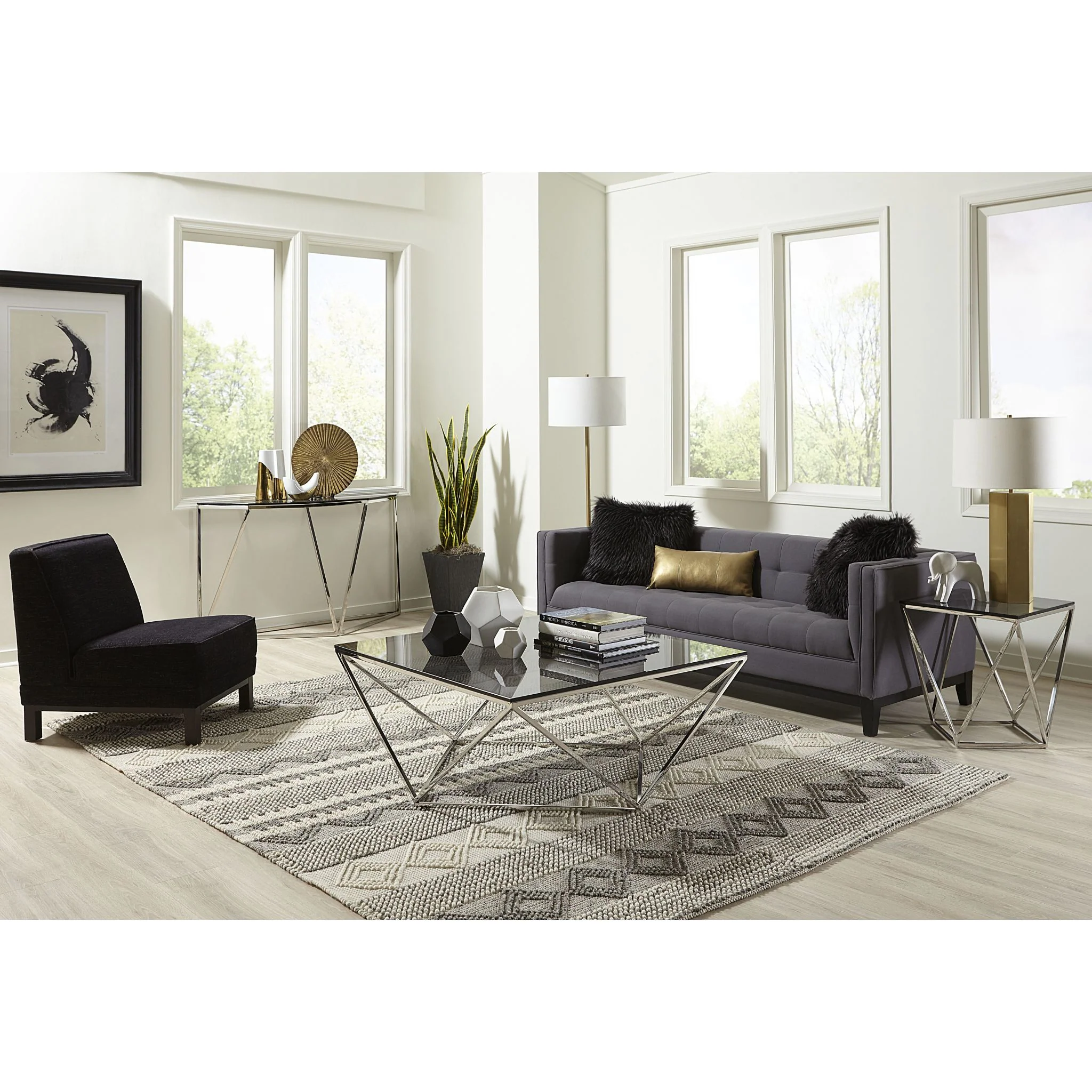 Aria Coffee Table - Smoked - Image 5