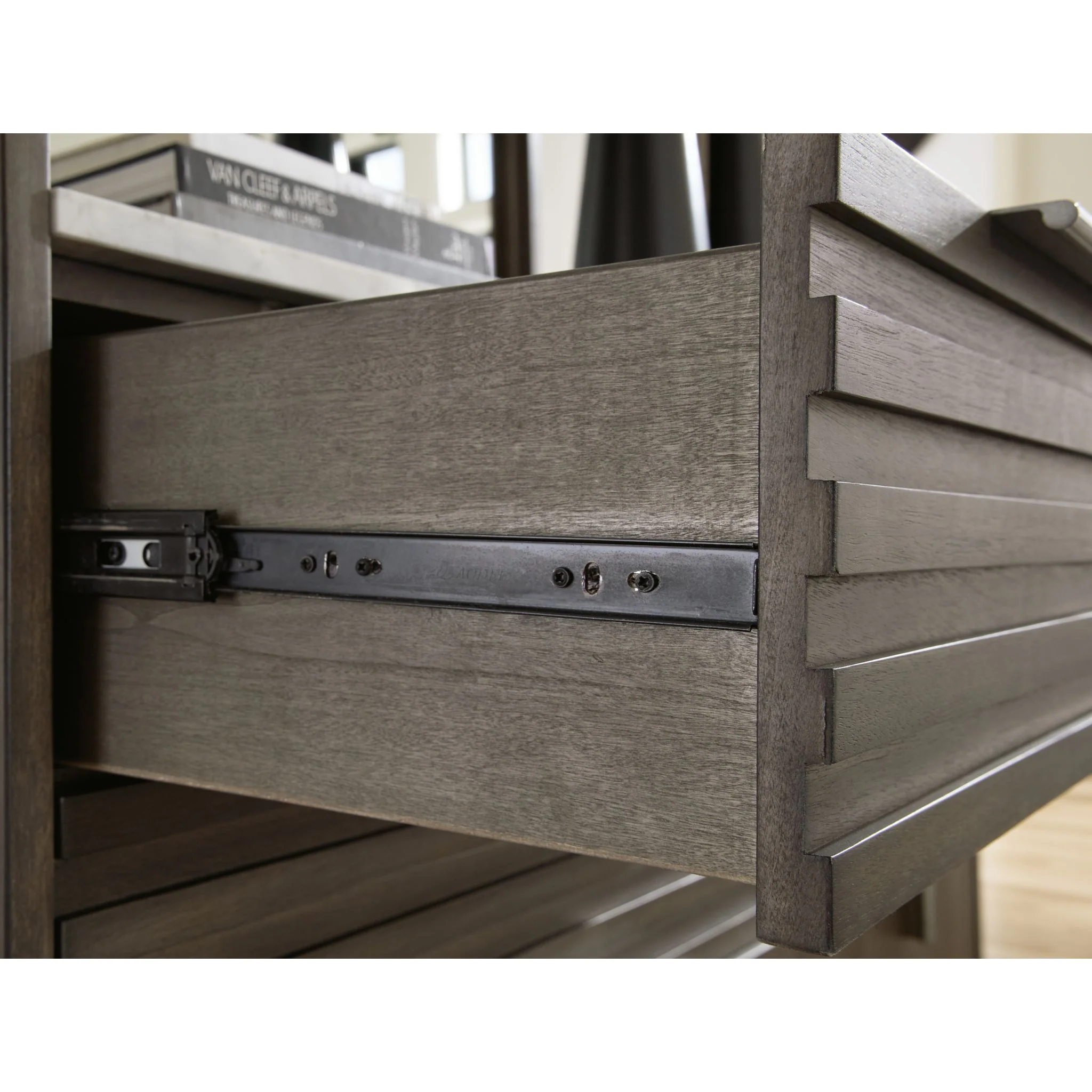 Arkenton Dresser and Mirror - Grayish Brown - Image 5