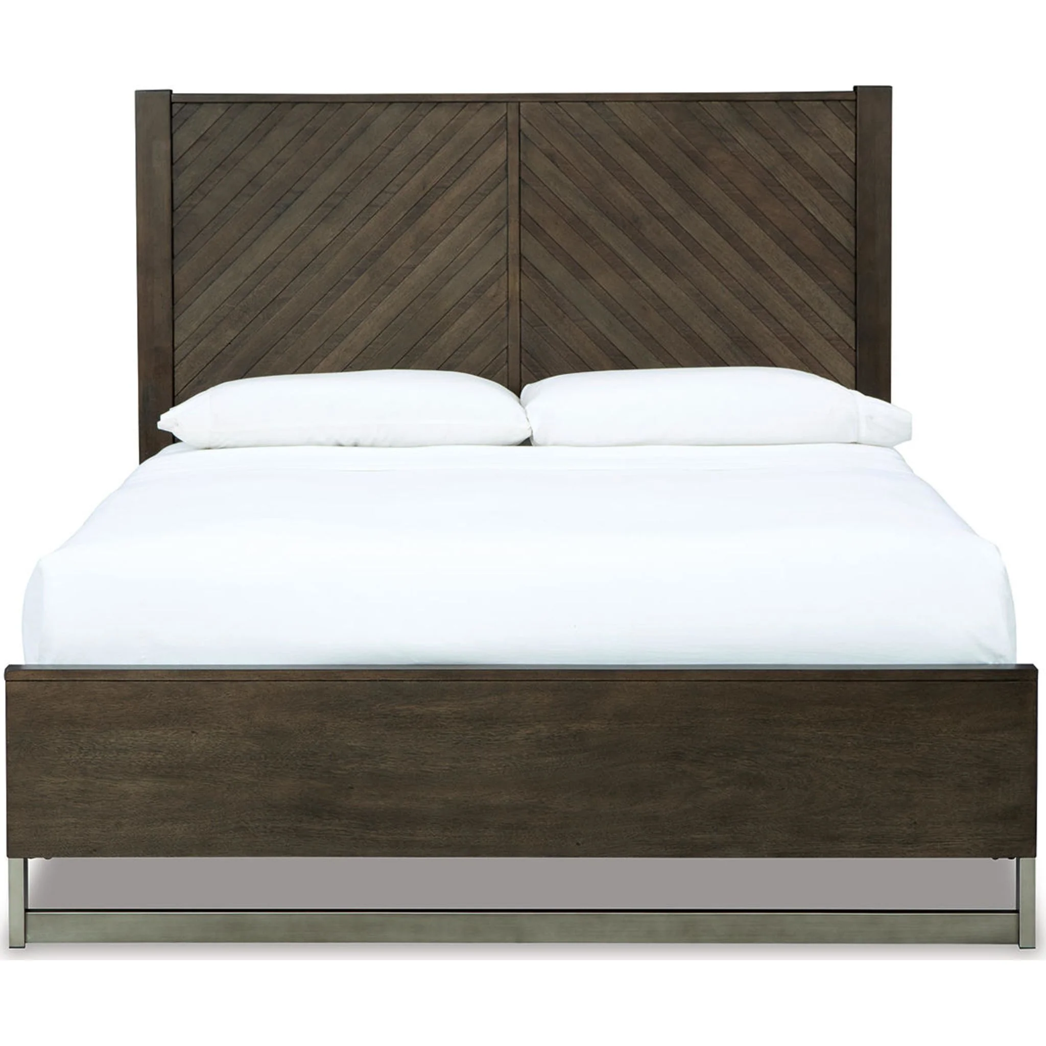 Arkenton Queen Panel Bed - Grayish Brown - Image 13