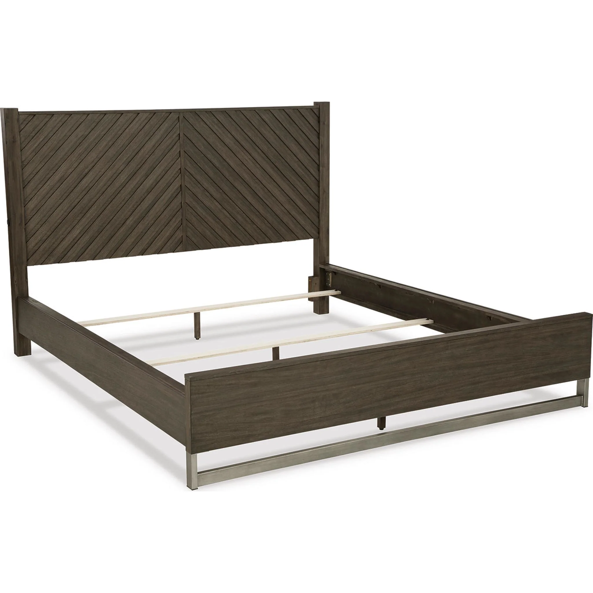 Arkenton Queen Panel Bed - Grayish Brown - Image 19