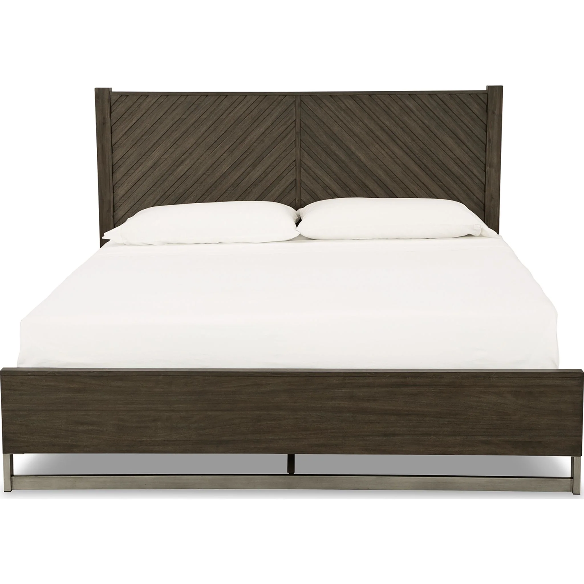 Arkenton Queen Panel Bed - Grayish Brown - Image 4