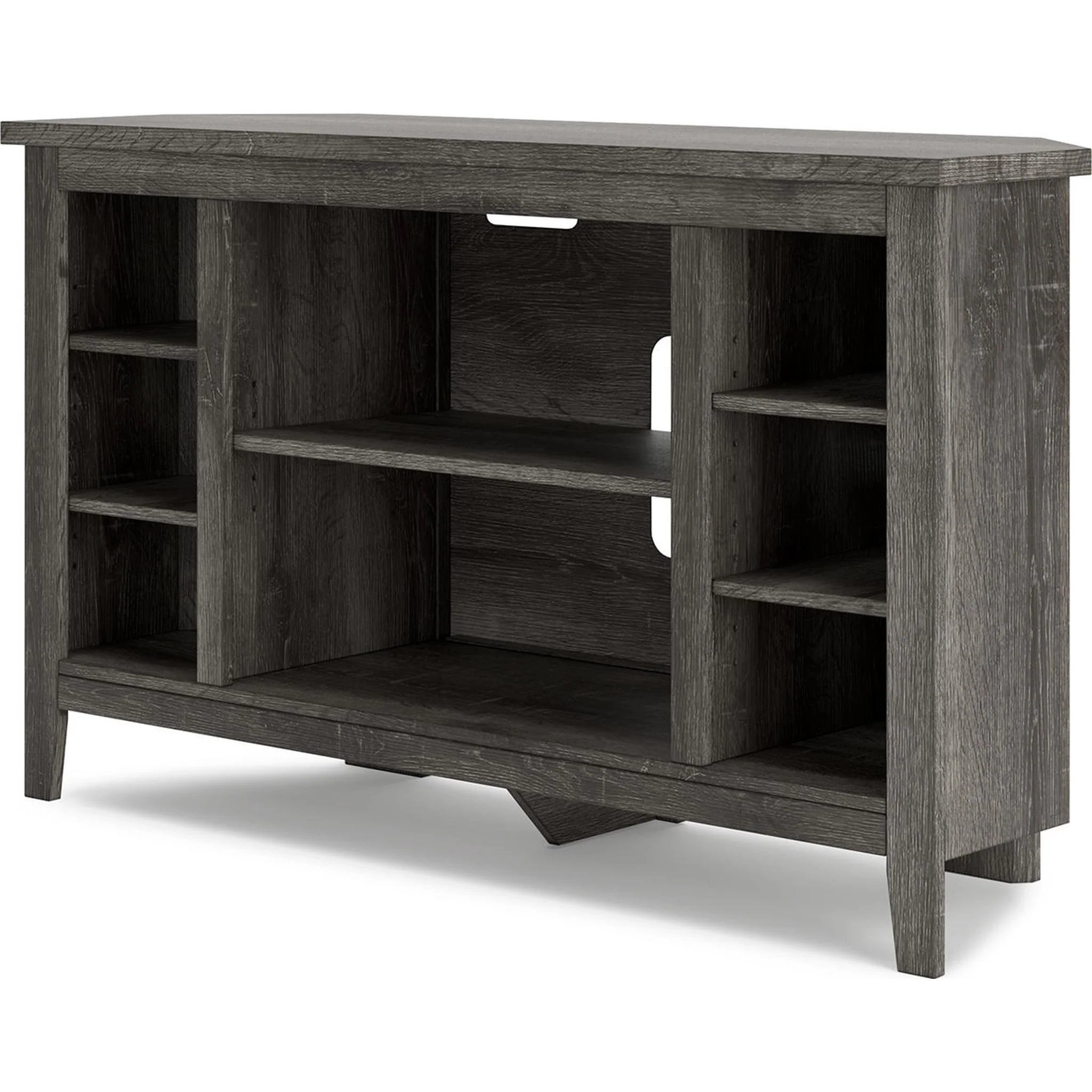 Arlenbry Corner TV Stand - Gray - Image 10