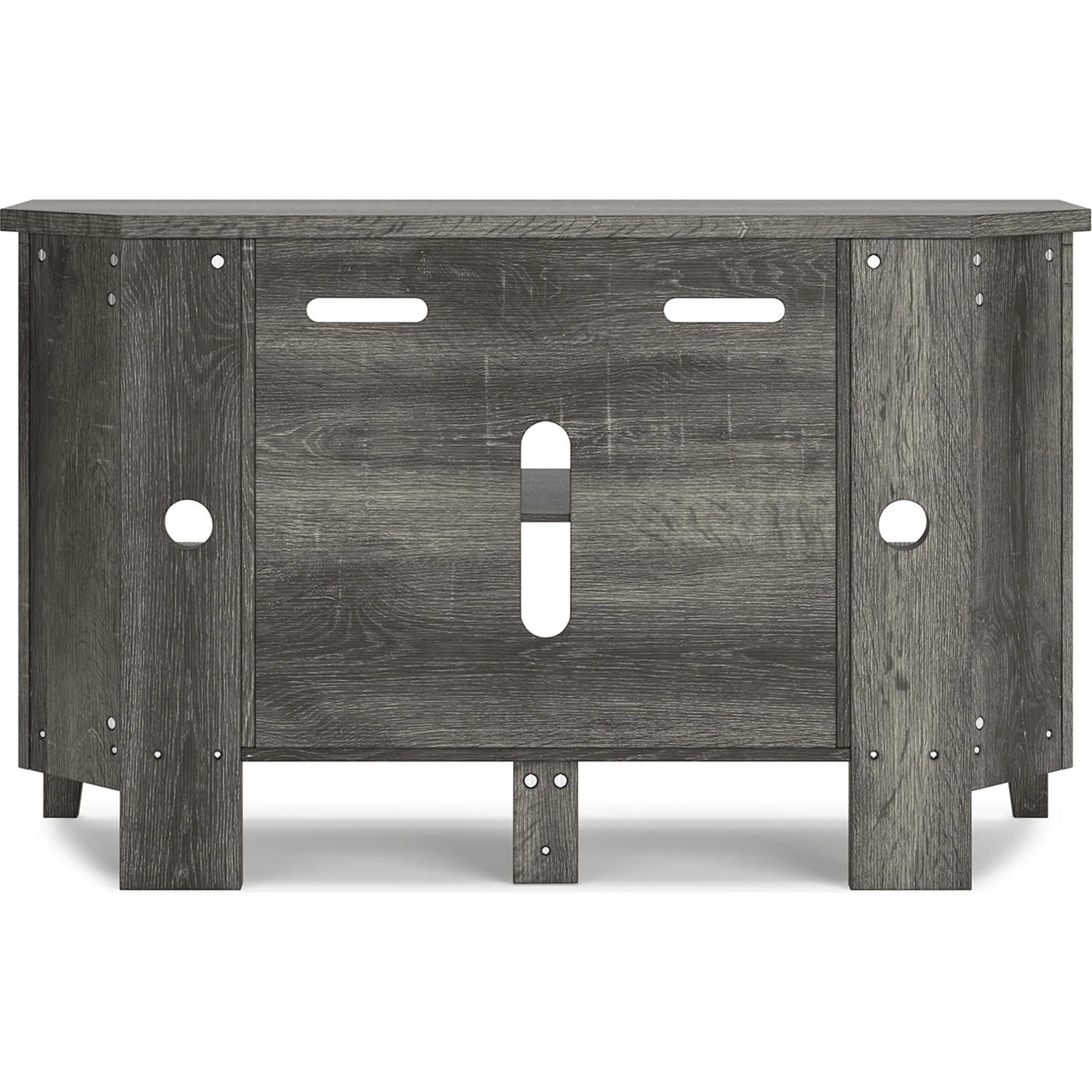 Arlenbry Corner TV Stand - Gray - Image 11