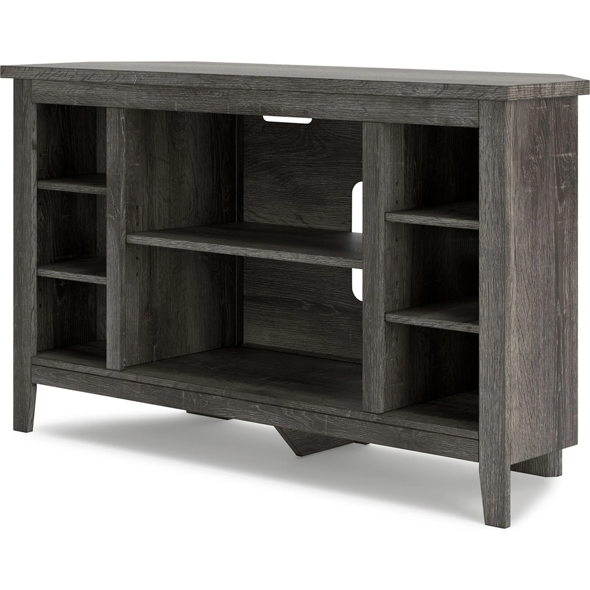 Arlenbry Corner TV Stand - Gray - Image 3