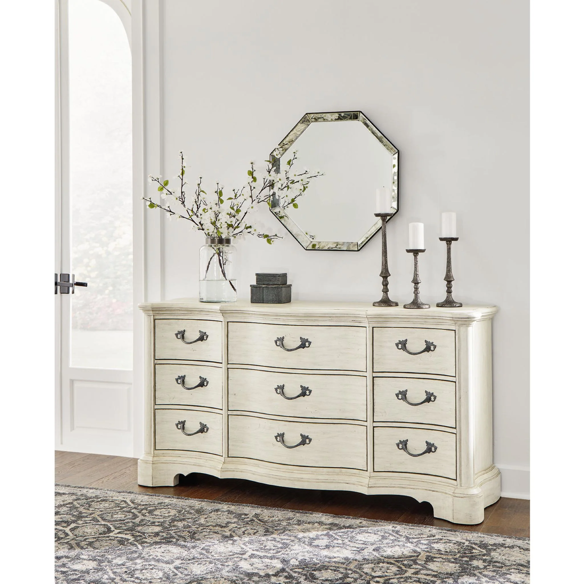 Arlendyne Dresser - Antique White - Image 10