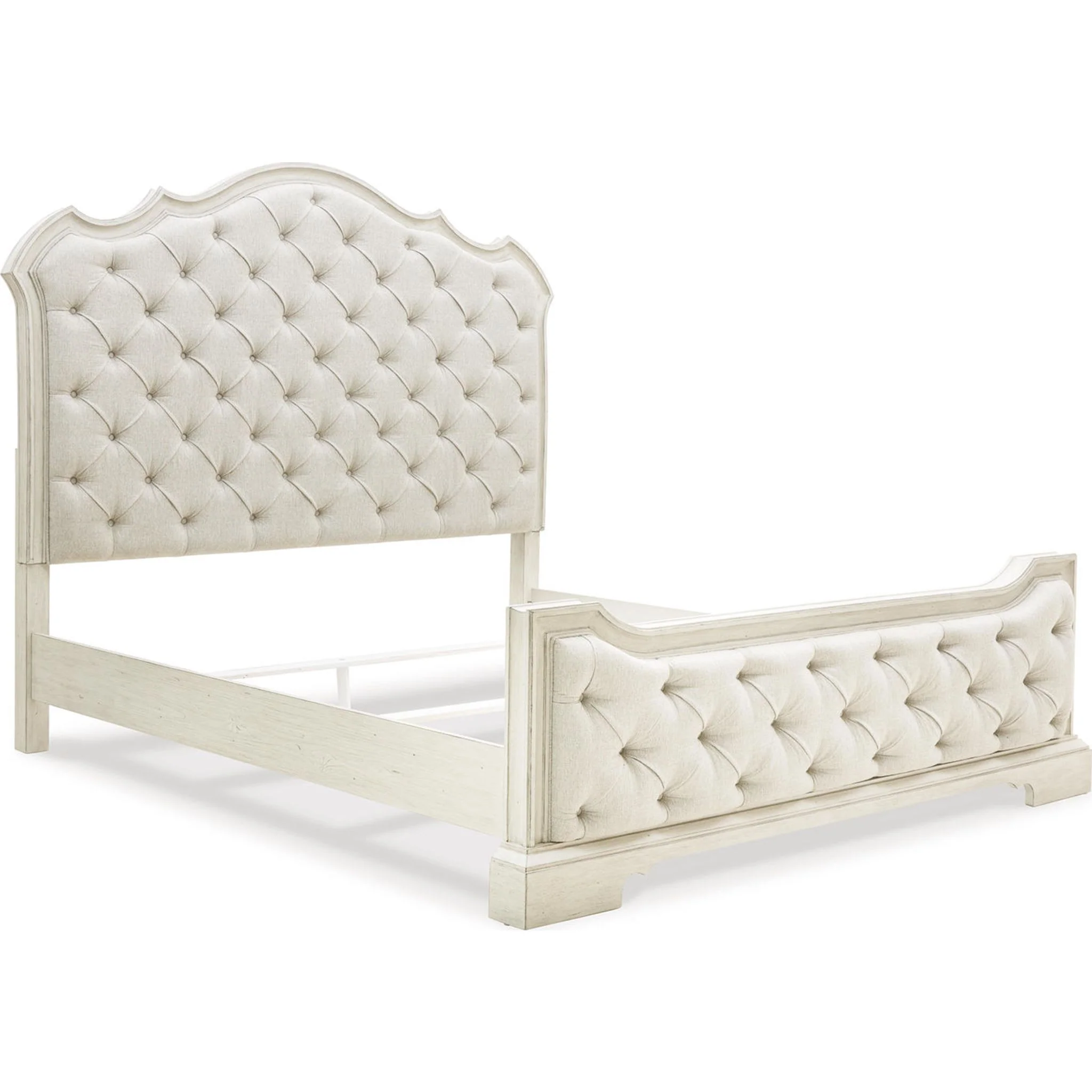 Arlendyne Upholstered Bed - Antique White - Image 20