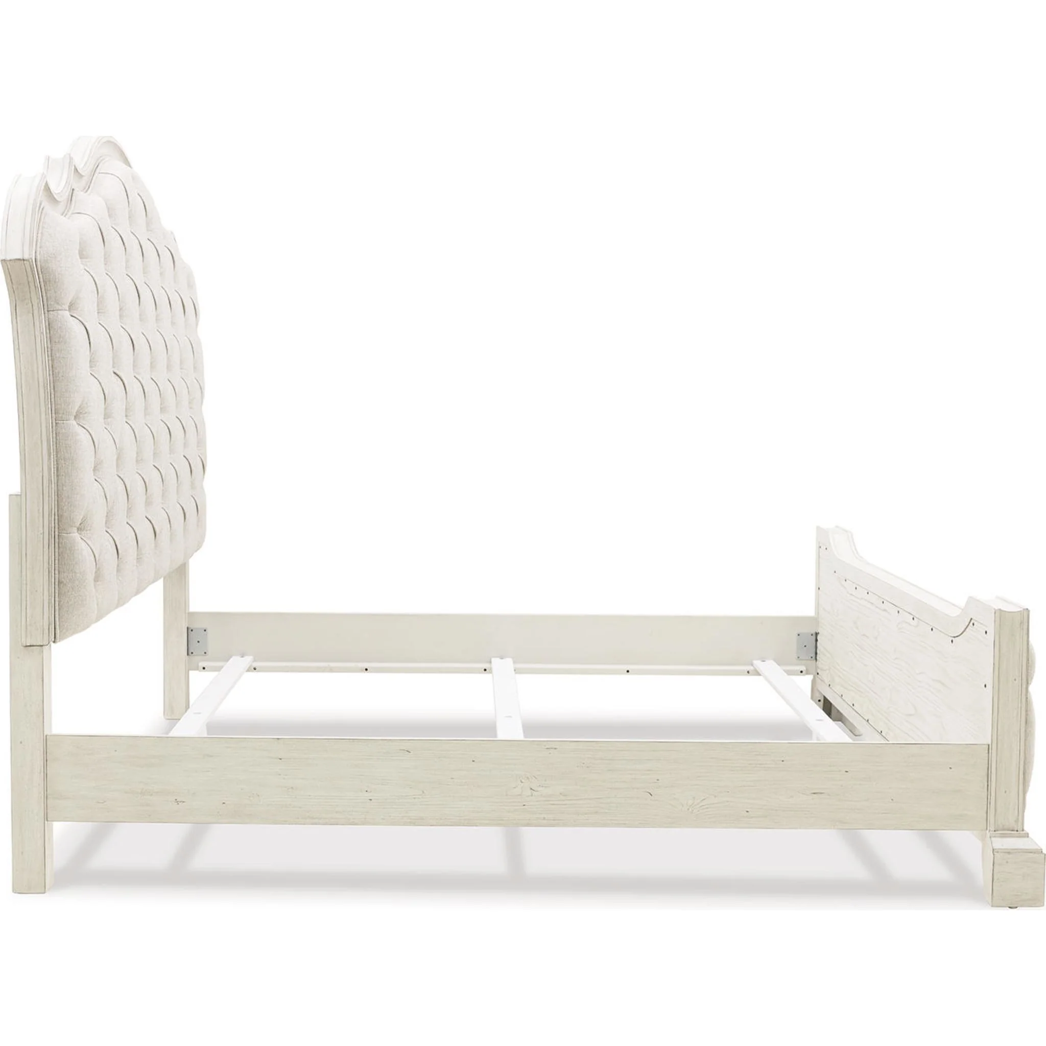 Arlendyne Upholstered Bed - Antique White - Image 21
