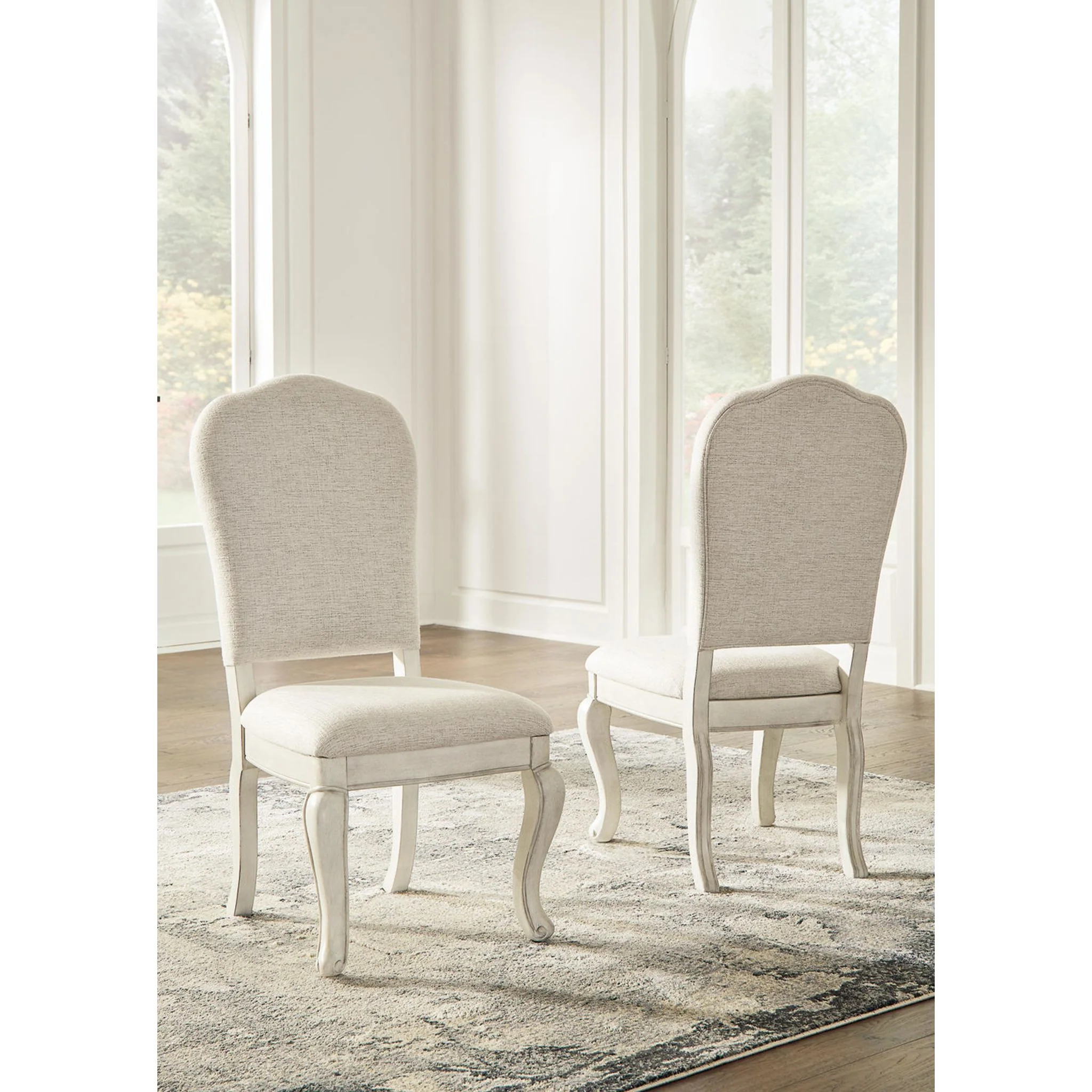 Arlendyne Side Chair - Antique White - (D980-01) - Image 20