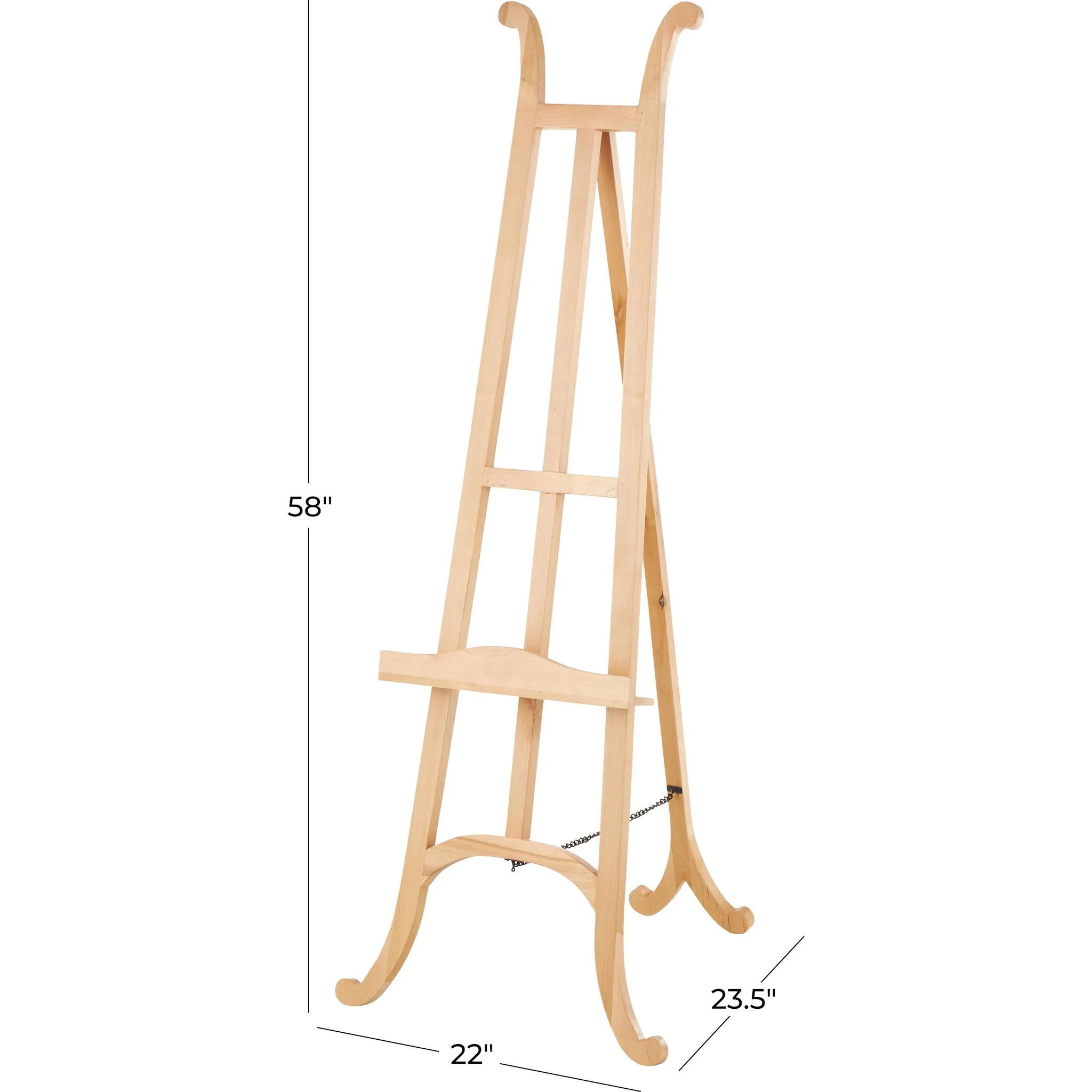 Arlo Floor Easel - Light Brown - Image 9