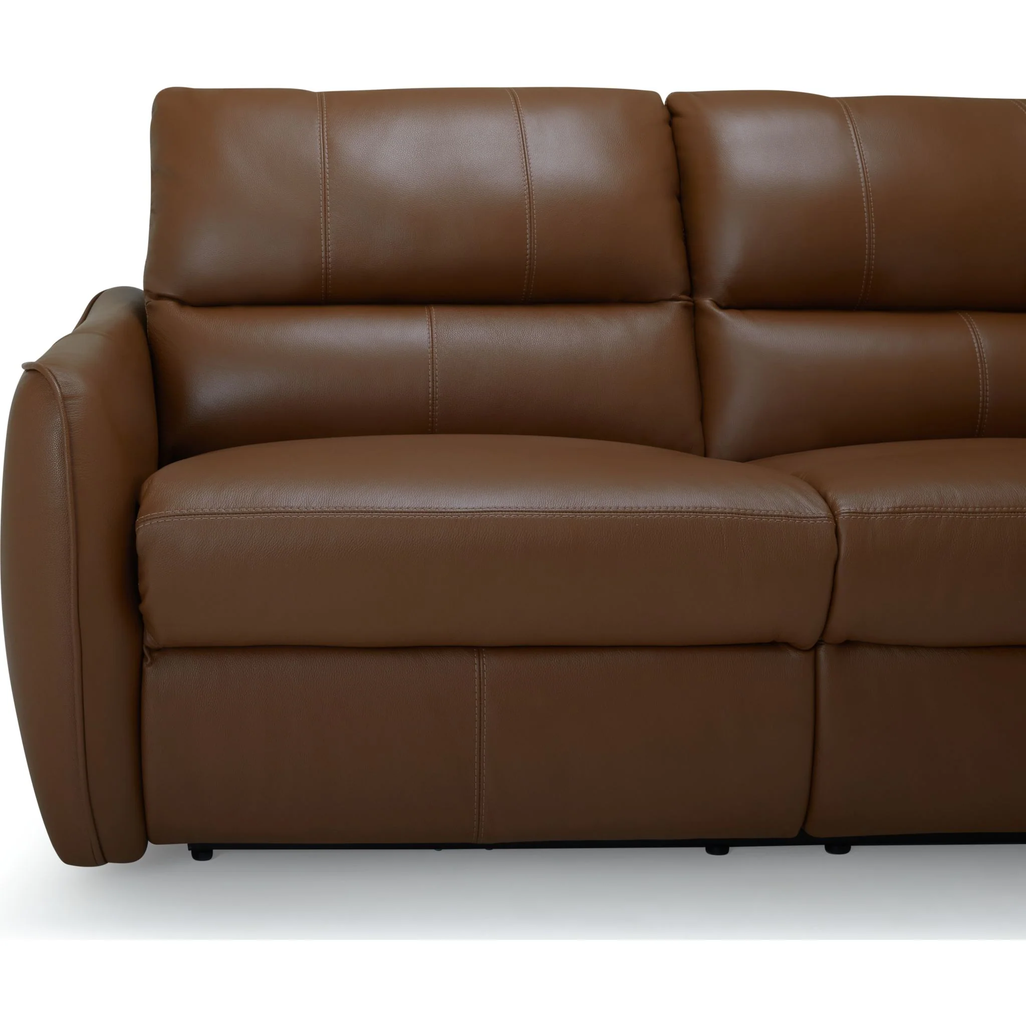 Arlo Power Reclining Sofa - Valencia Biscotti - Image 9
