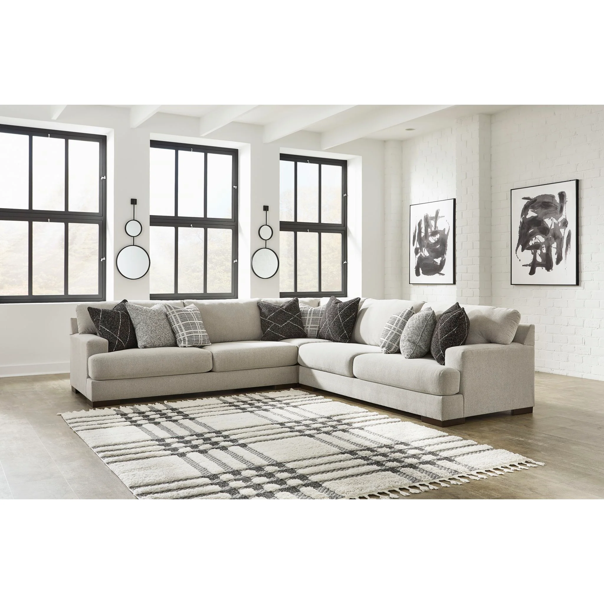 Artsie 3 Piece Sectional - Image 2