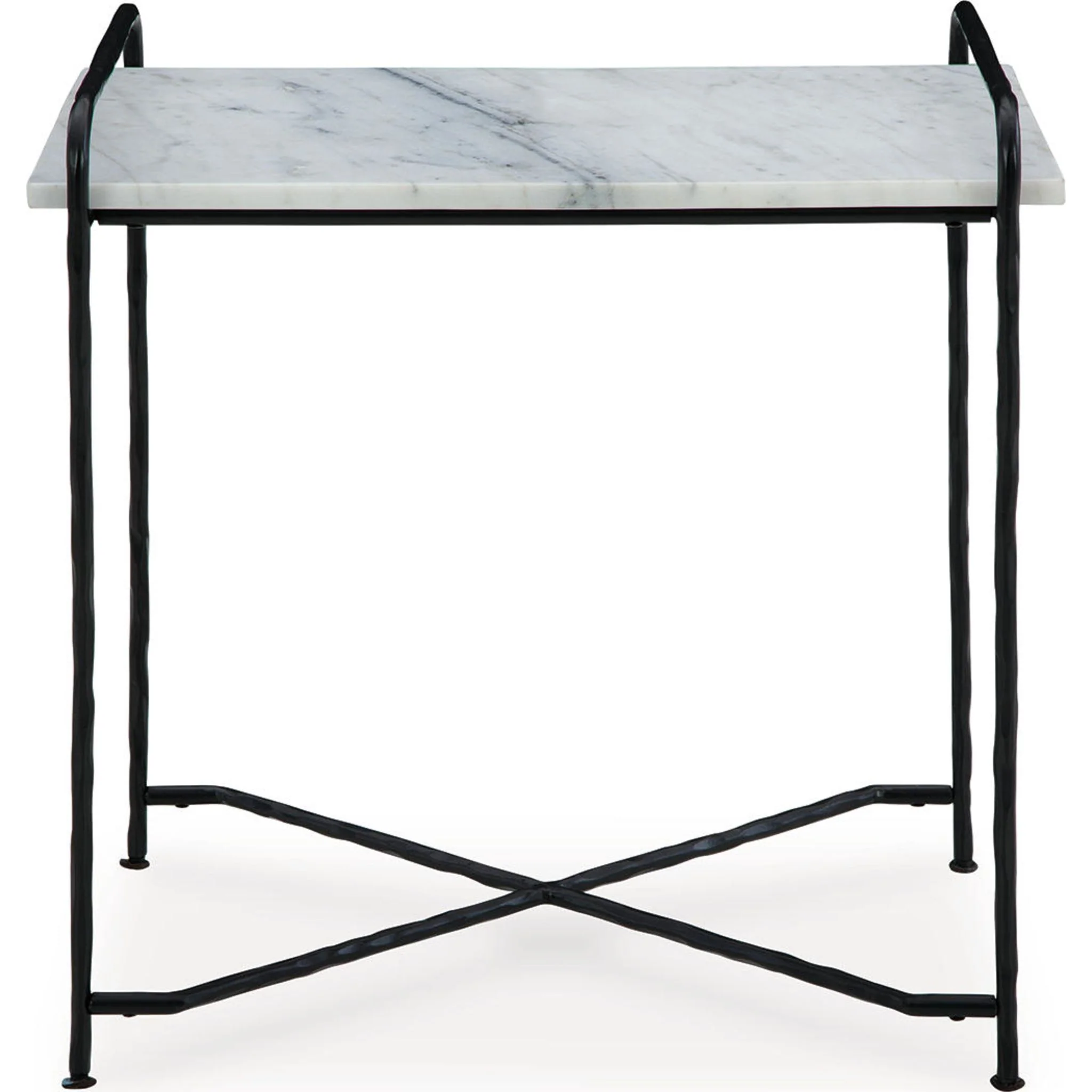 Ashber Accent Table - White/Black - Image 7