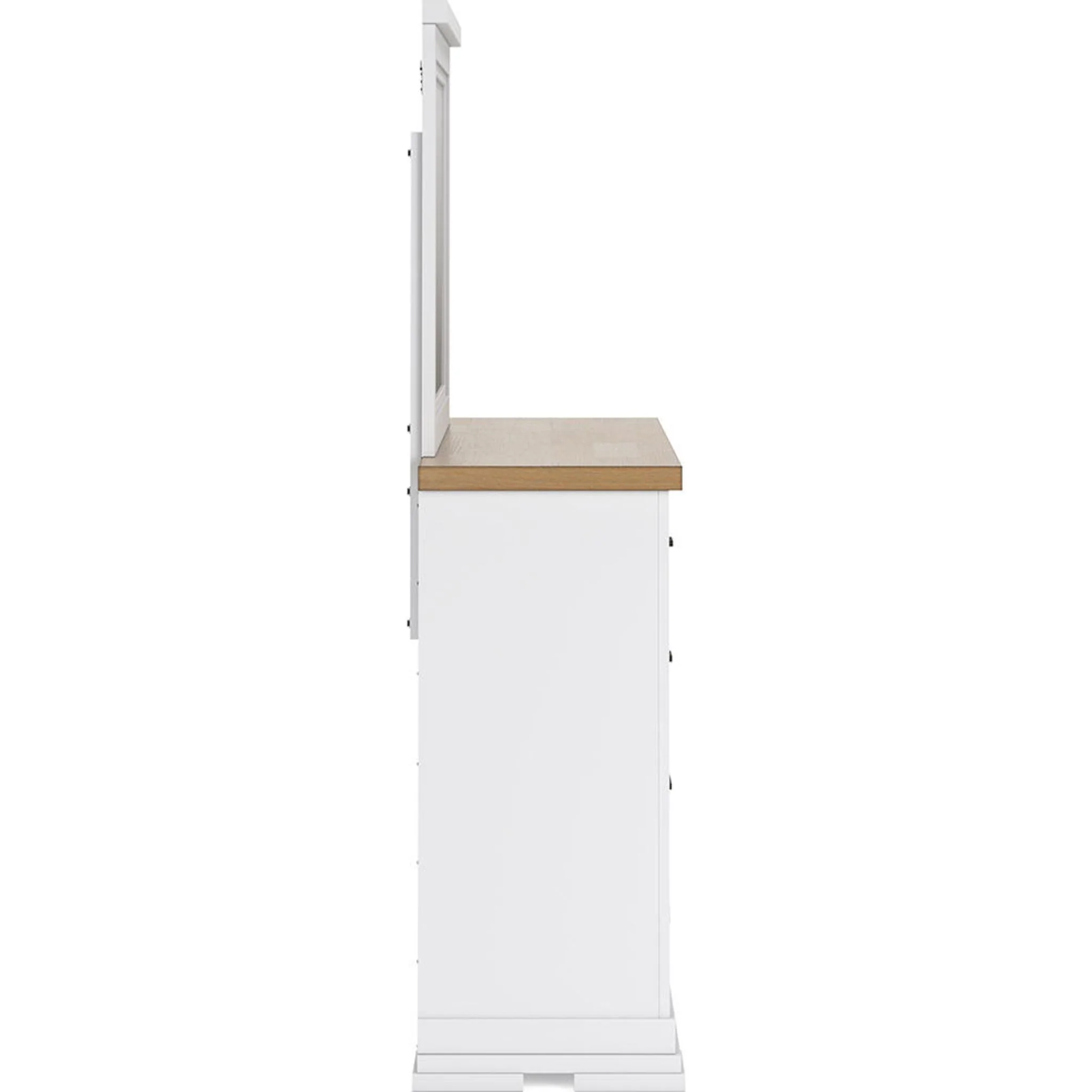 Ashbryn Dresser and Mirror - White/Natural - Image 7