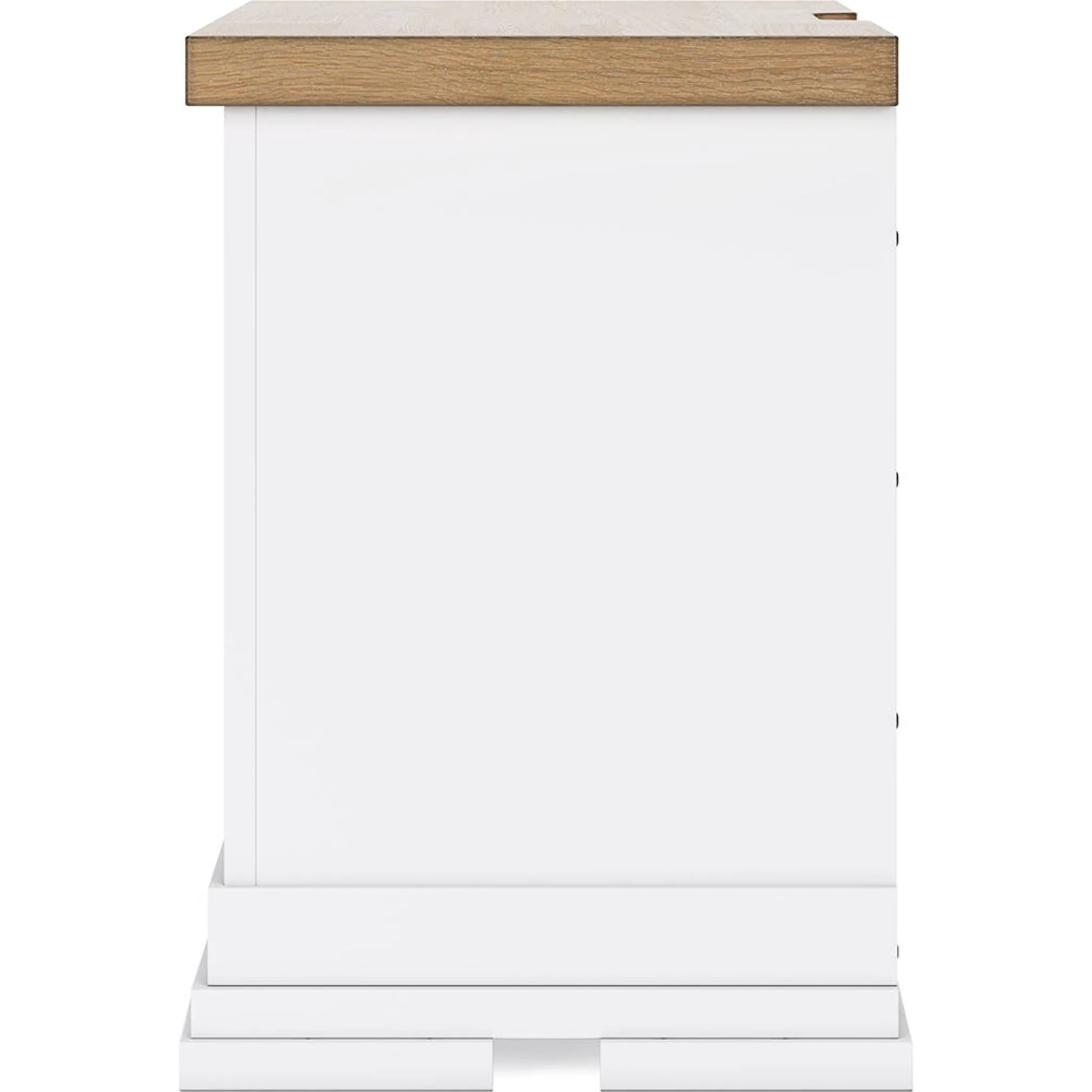 Ashbryn Nightstand - White/Natural - Image 7