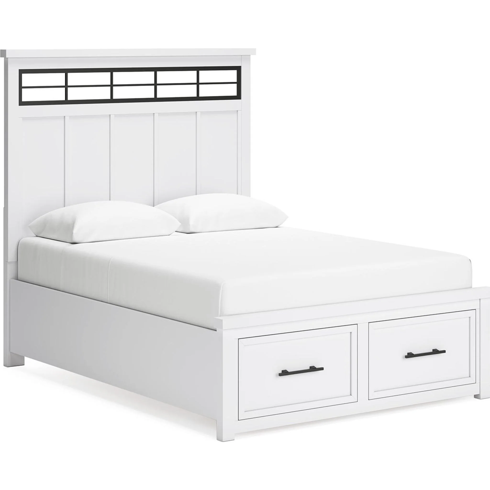 Ashbryn Storage Bed - White