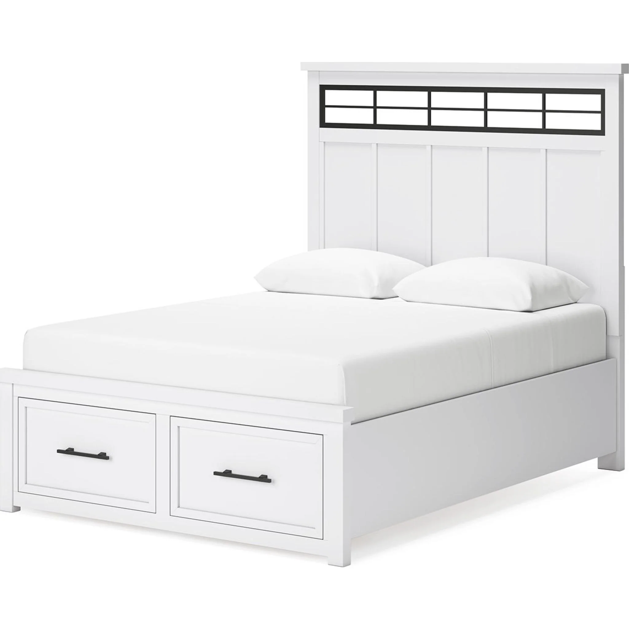 Ashbryn Storage Bed - White - Image 2