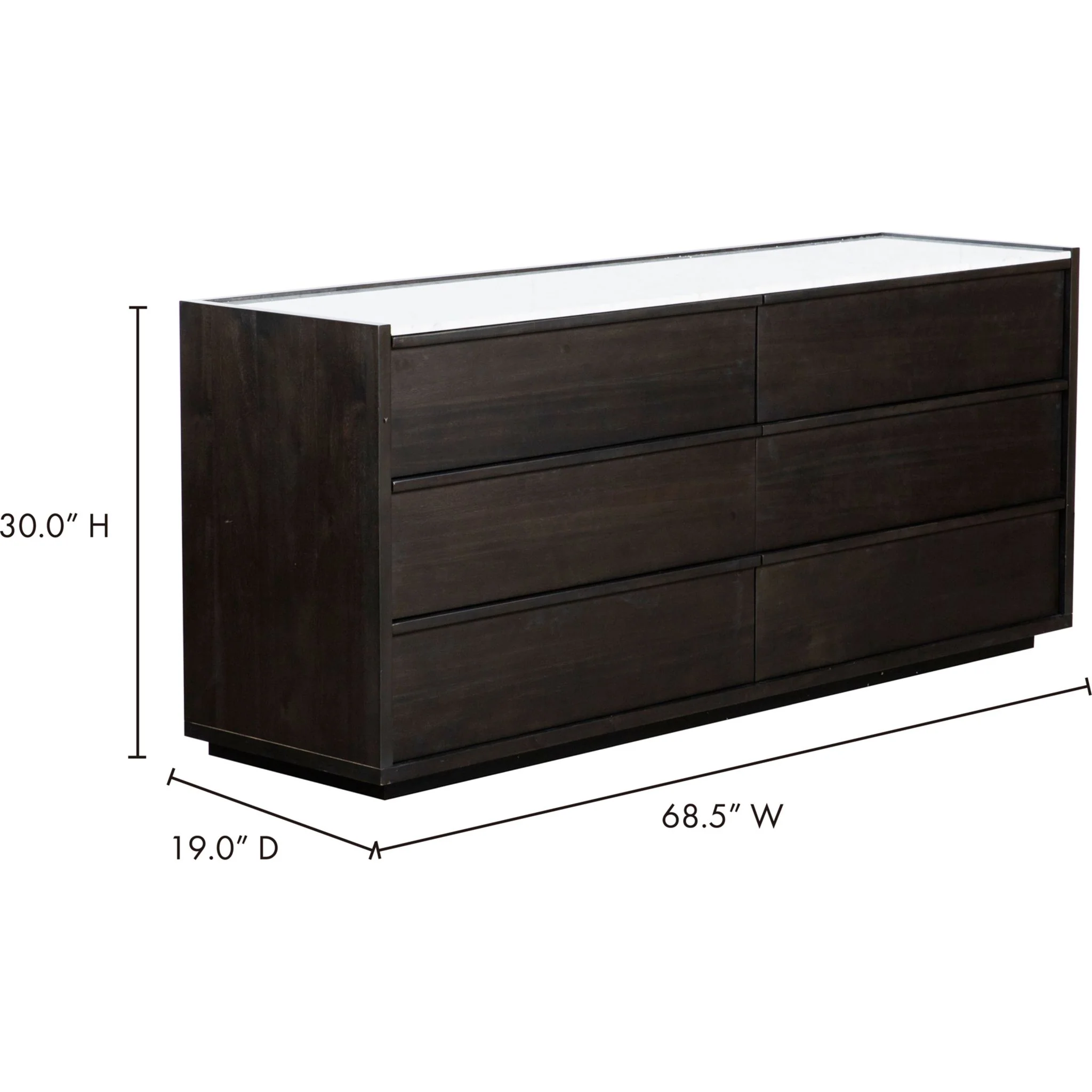 Ashcroft Dresser - Dark Grey - Image 11