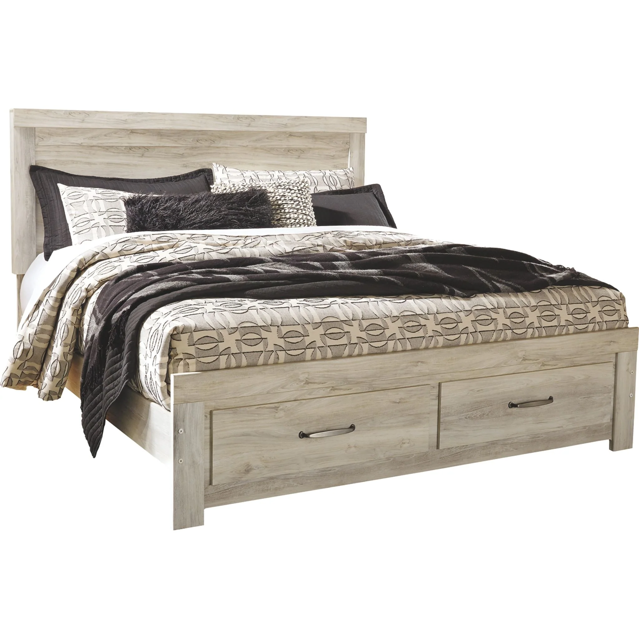 Bellaby Storage Bed - Whitewash - Image 6