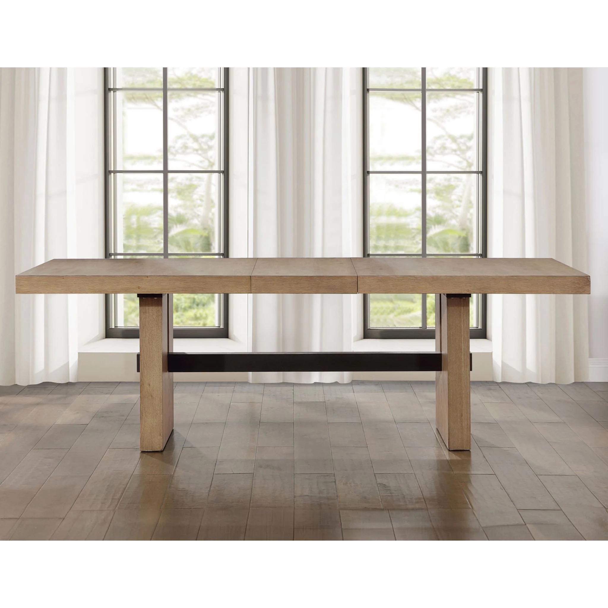 Aubrey Dining Table - Waxed Driftwood/Ebony - (1587706K) - Image 9