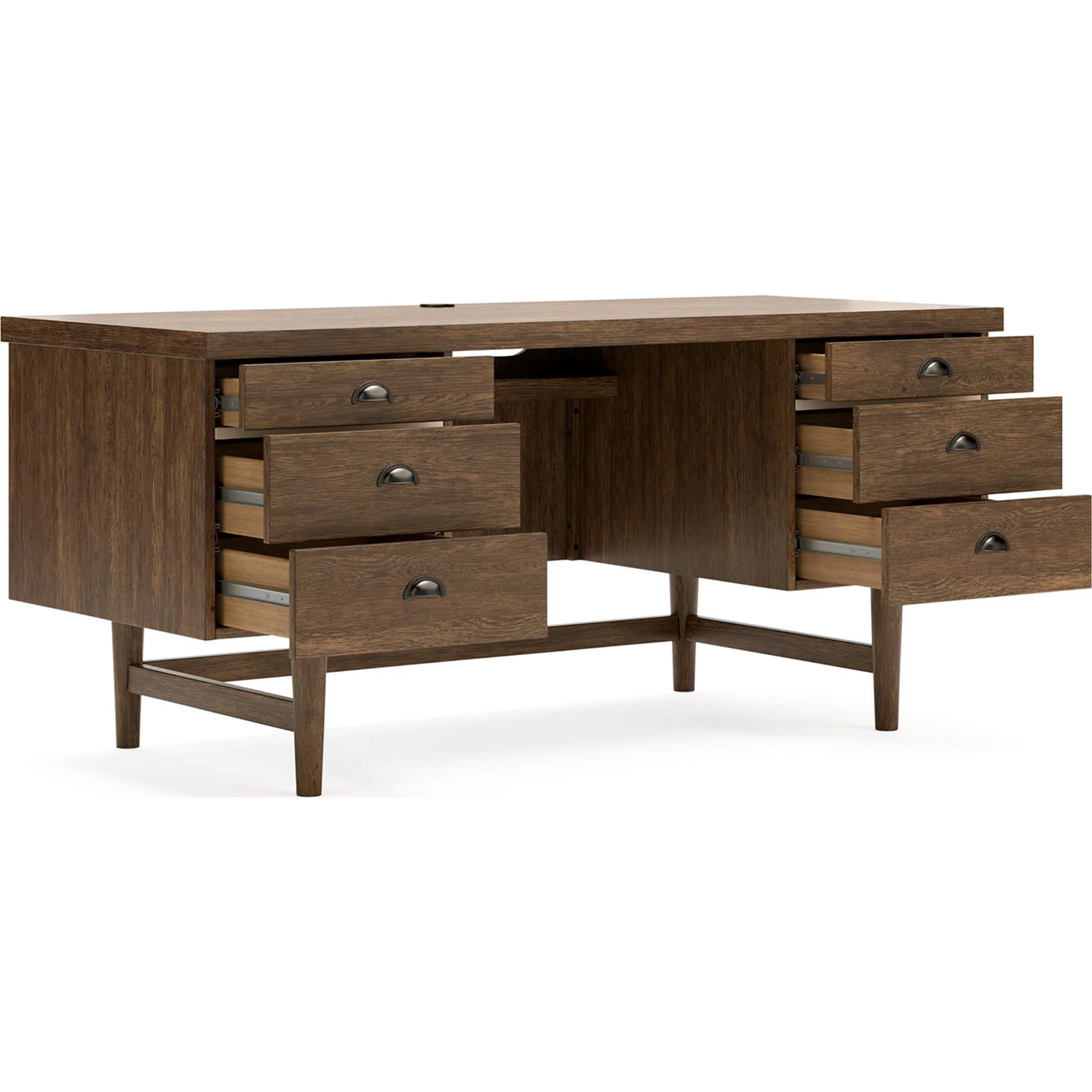 Austanny Desk - Warm Brown - Image 3