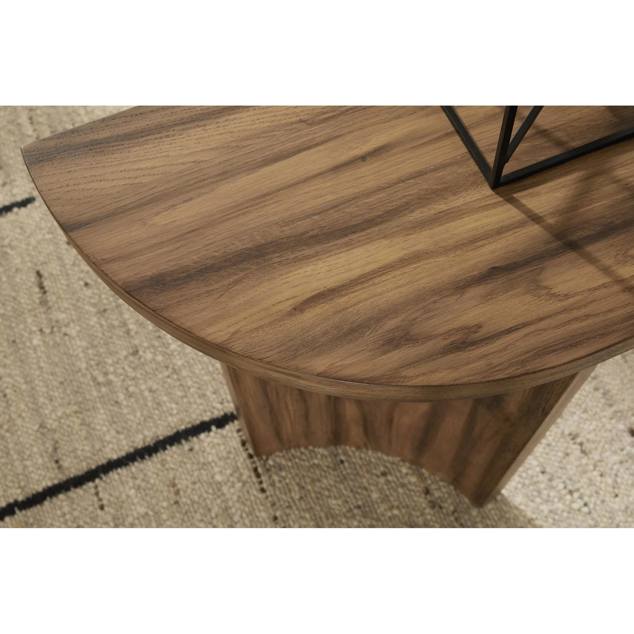 Austanny Sofa Table - Warm Brown - Image 3