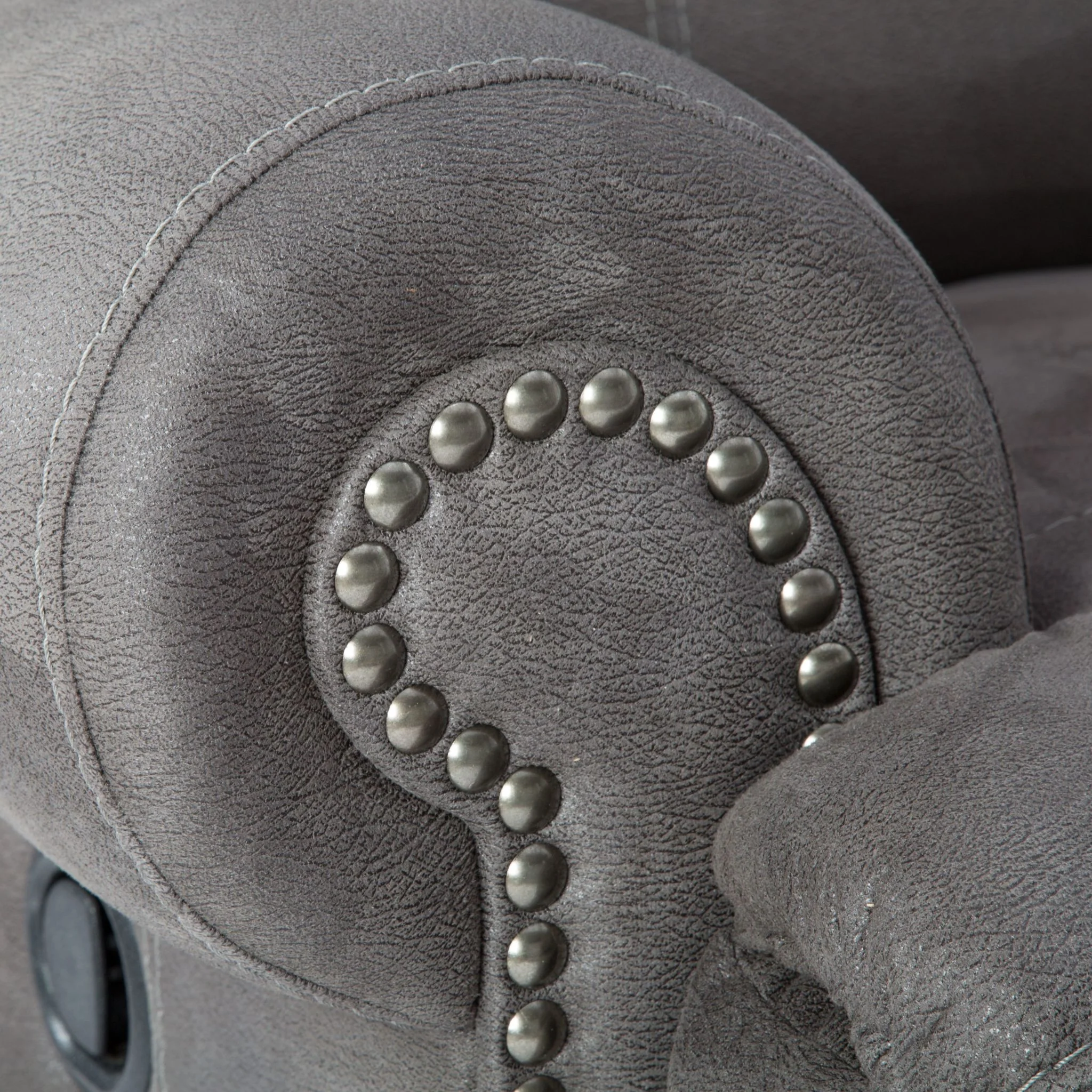 Austere Wall Hugger Recliner - Gray - Image 6