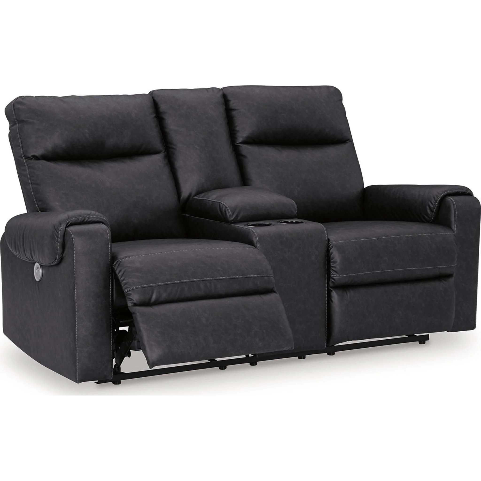 Axtellton Power Reclining Loveseat with Console - Carbon - Image 13