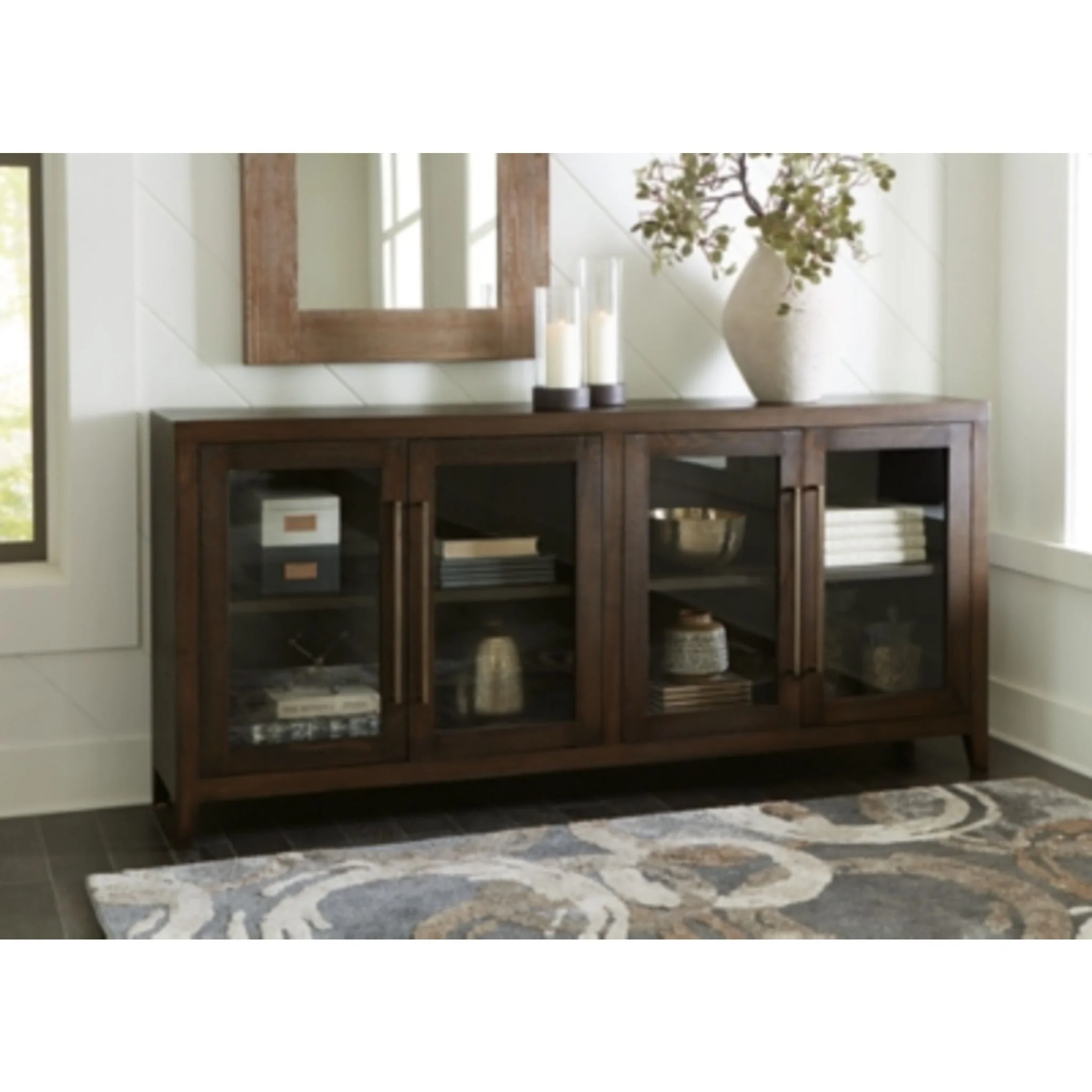 Balintmore Accent Cabinet - Dark Brown - Image 2