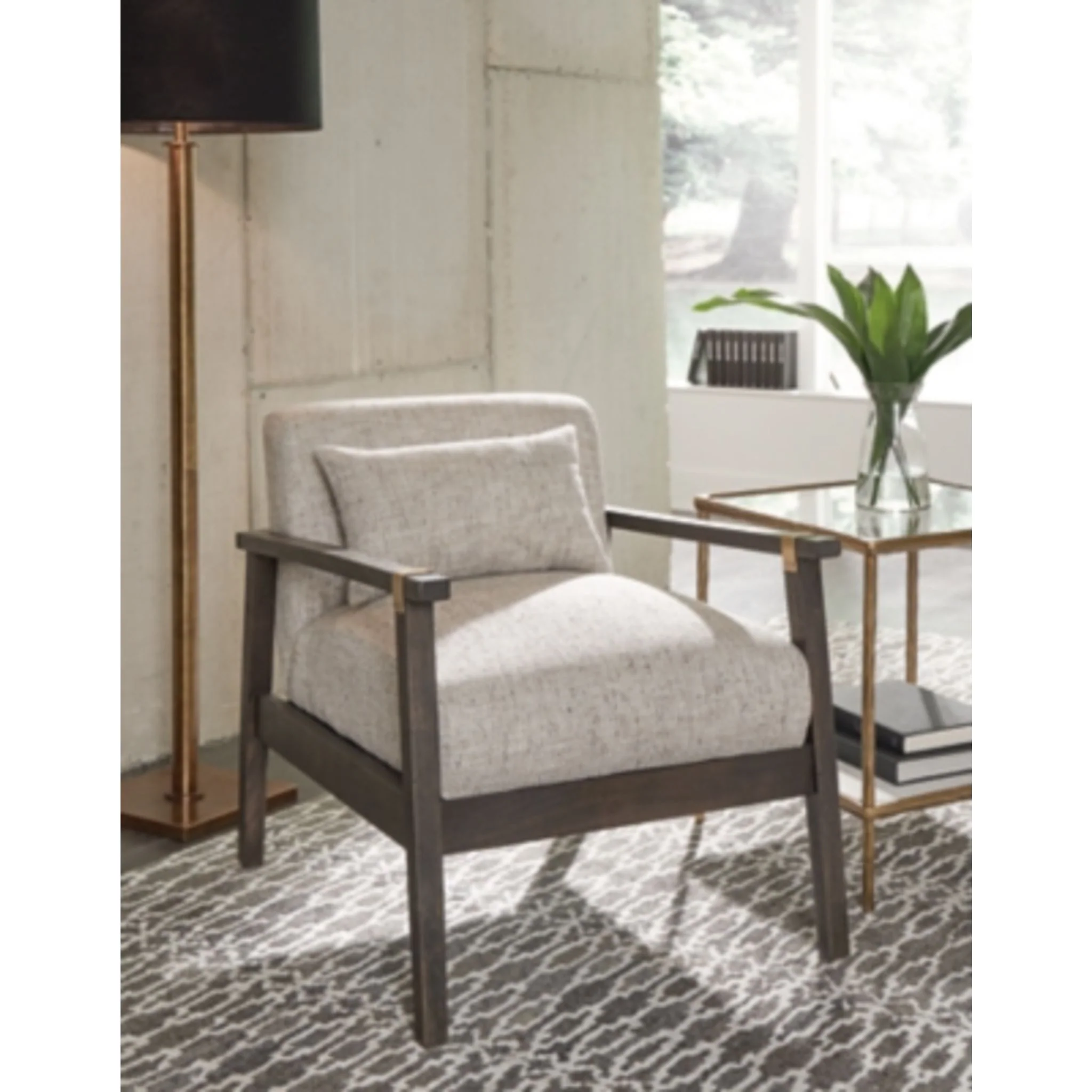 Balintmore Accent Chair - Cement - Image 2