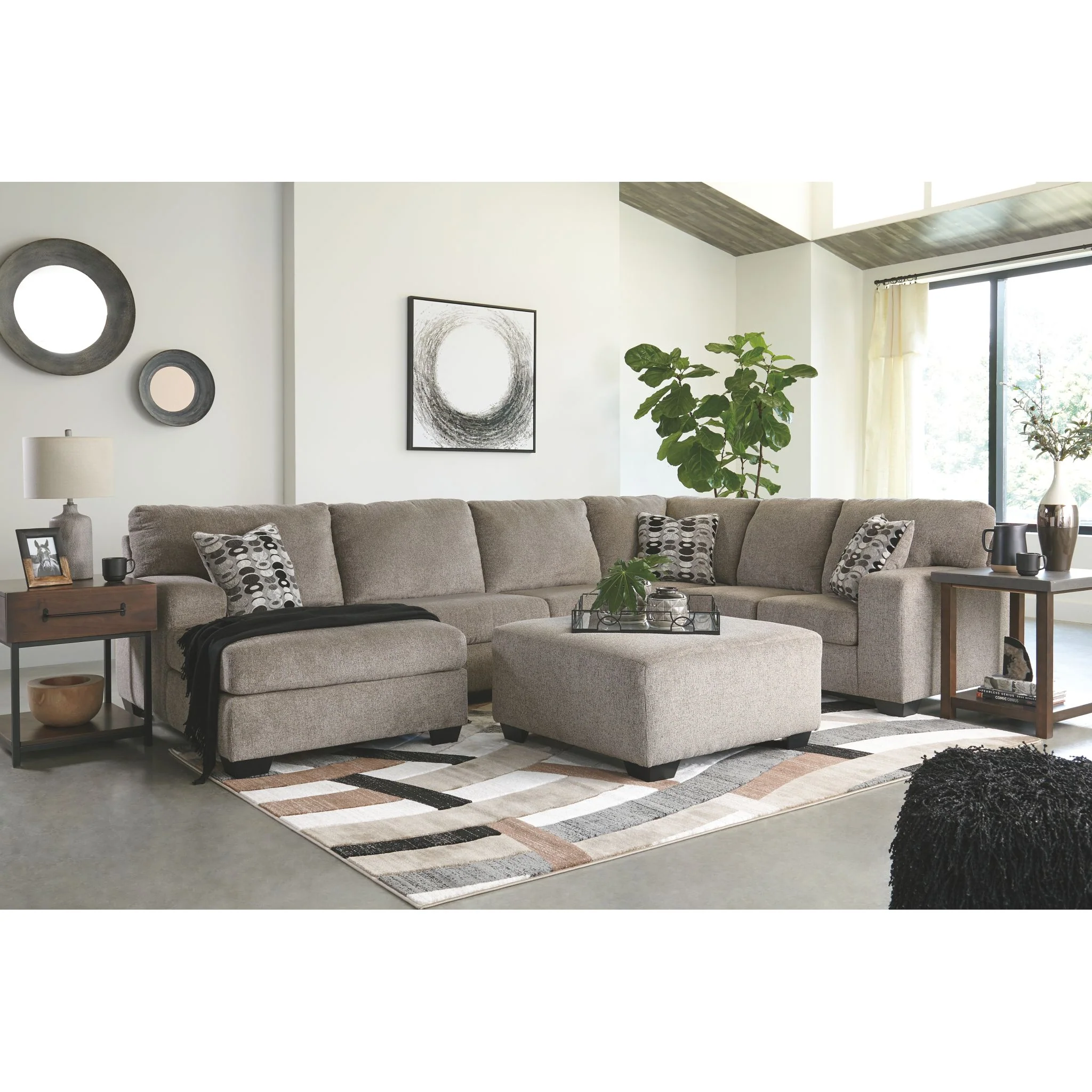 Ballinasloe 3 Piece Sectional with Chaise - Image 4